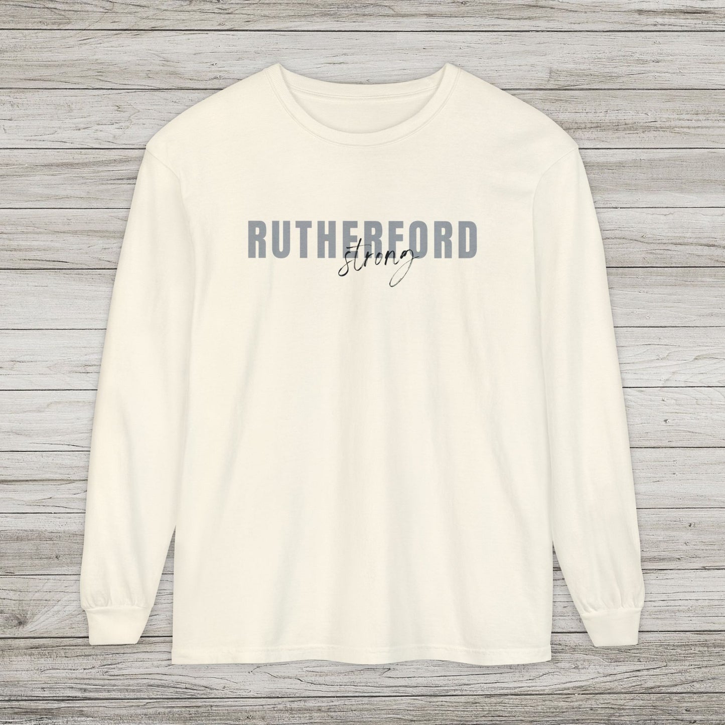 Rutherford Strong Garment-dyed Long Sleeve T-Shirt