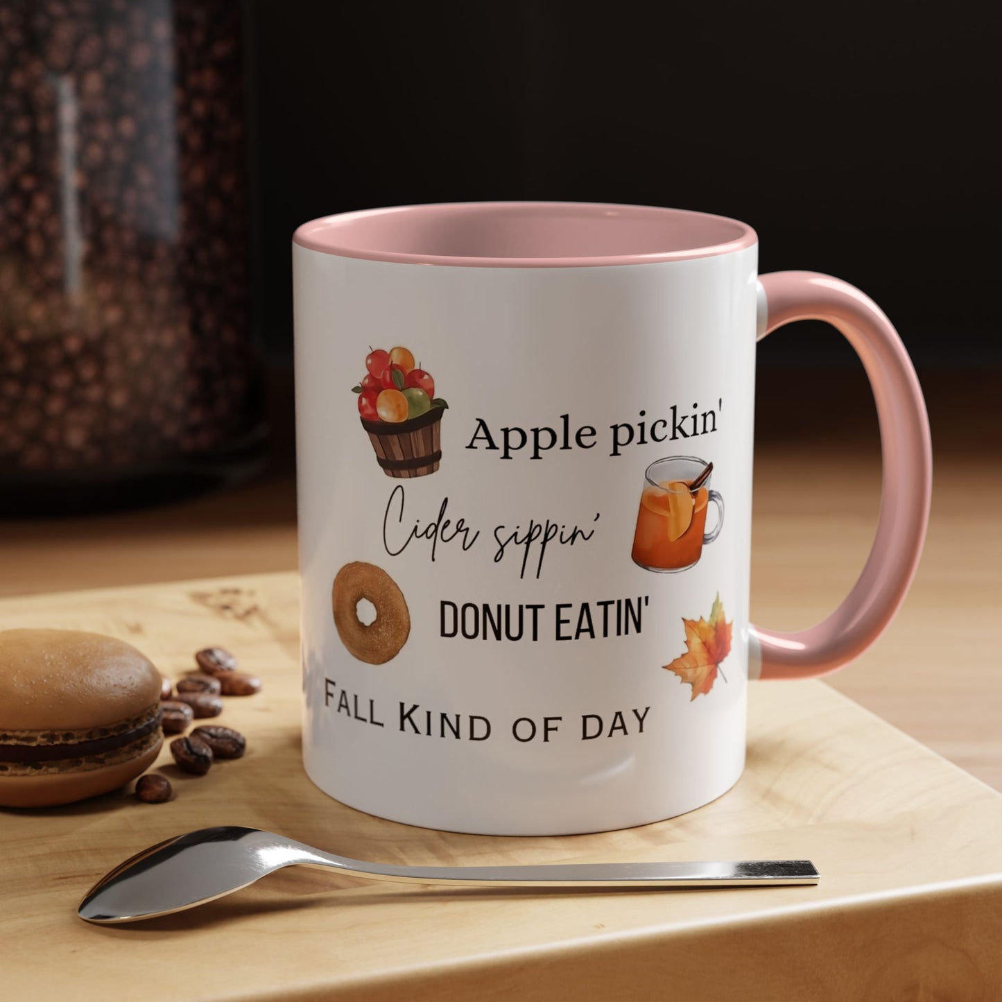 Fall Kind of Day - Accent Coffee Mug (11, 15oz)