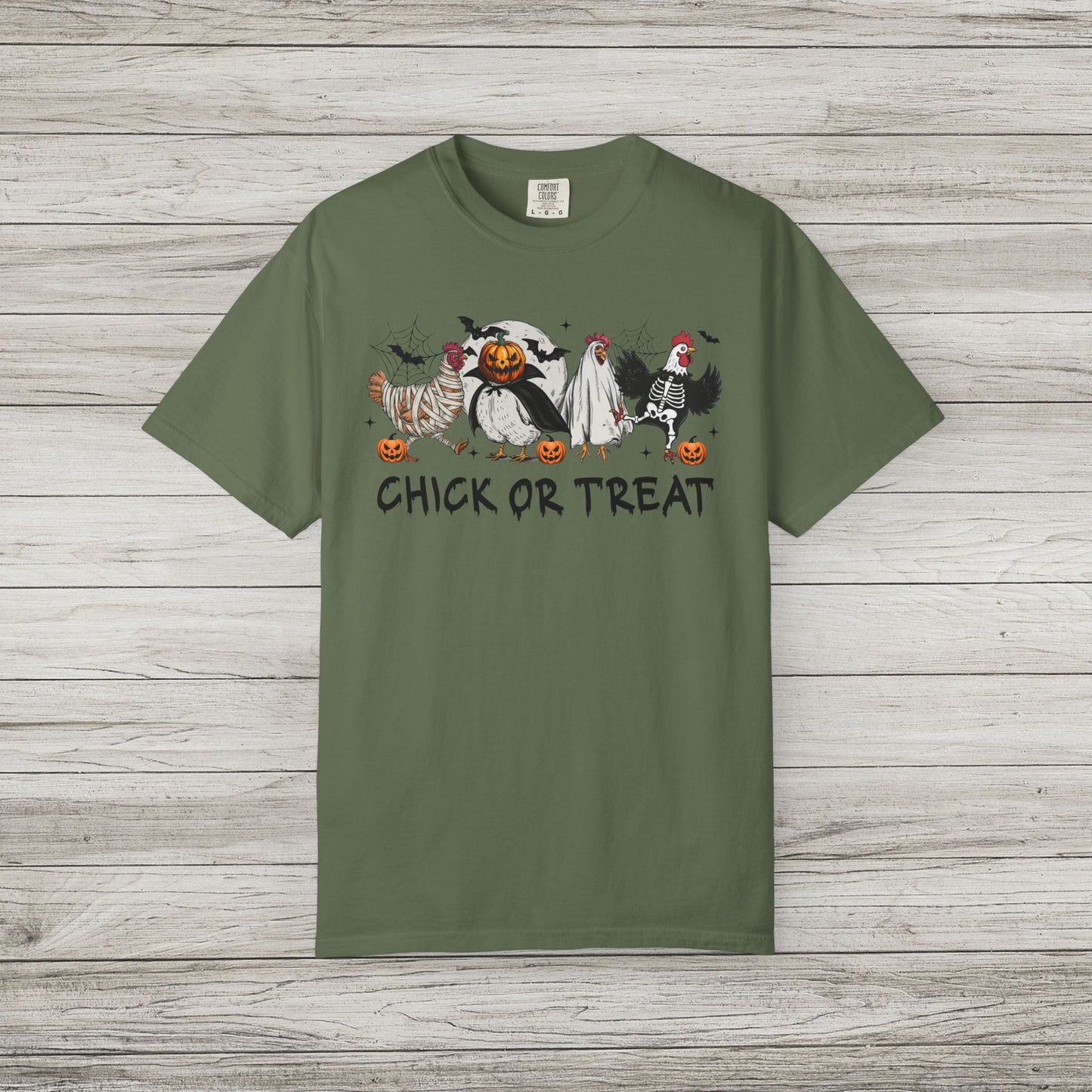 Chick or Treat Comfort Colors Tee