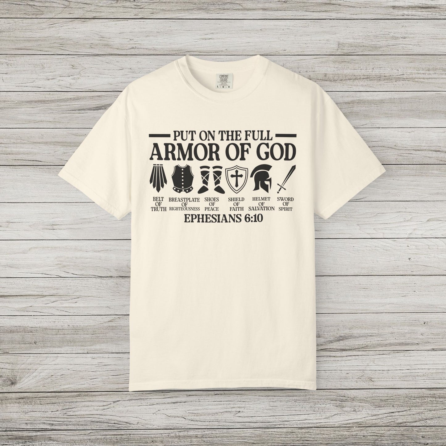 Armor of God Comfort Colors Tee