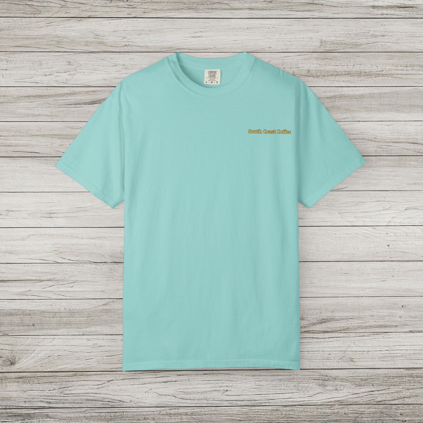 South Coast Coffee Comfort Colors Tee