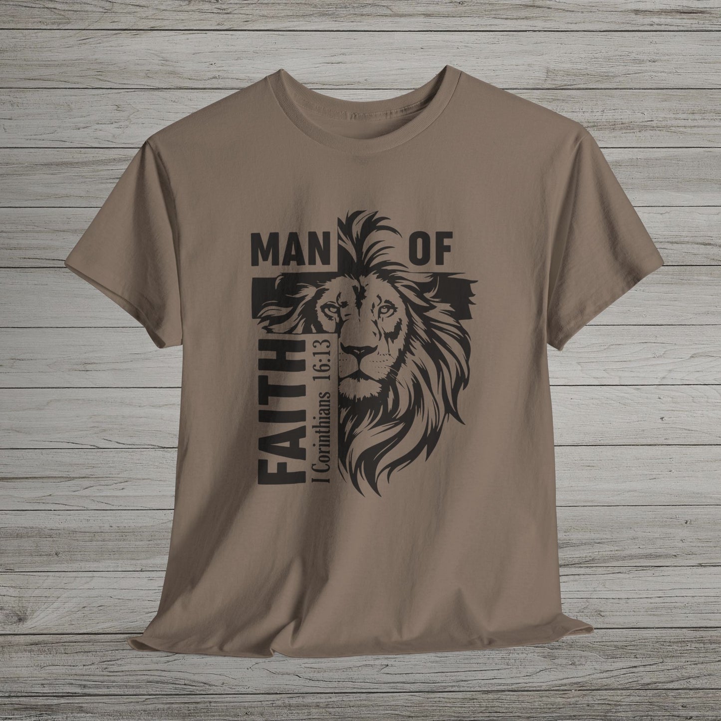 Man of Faith Heavy Cotton Tee
