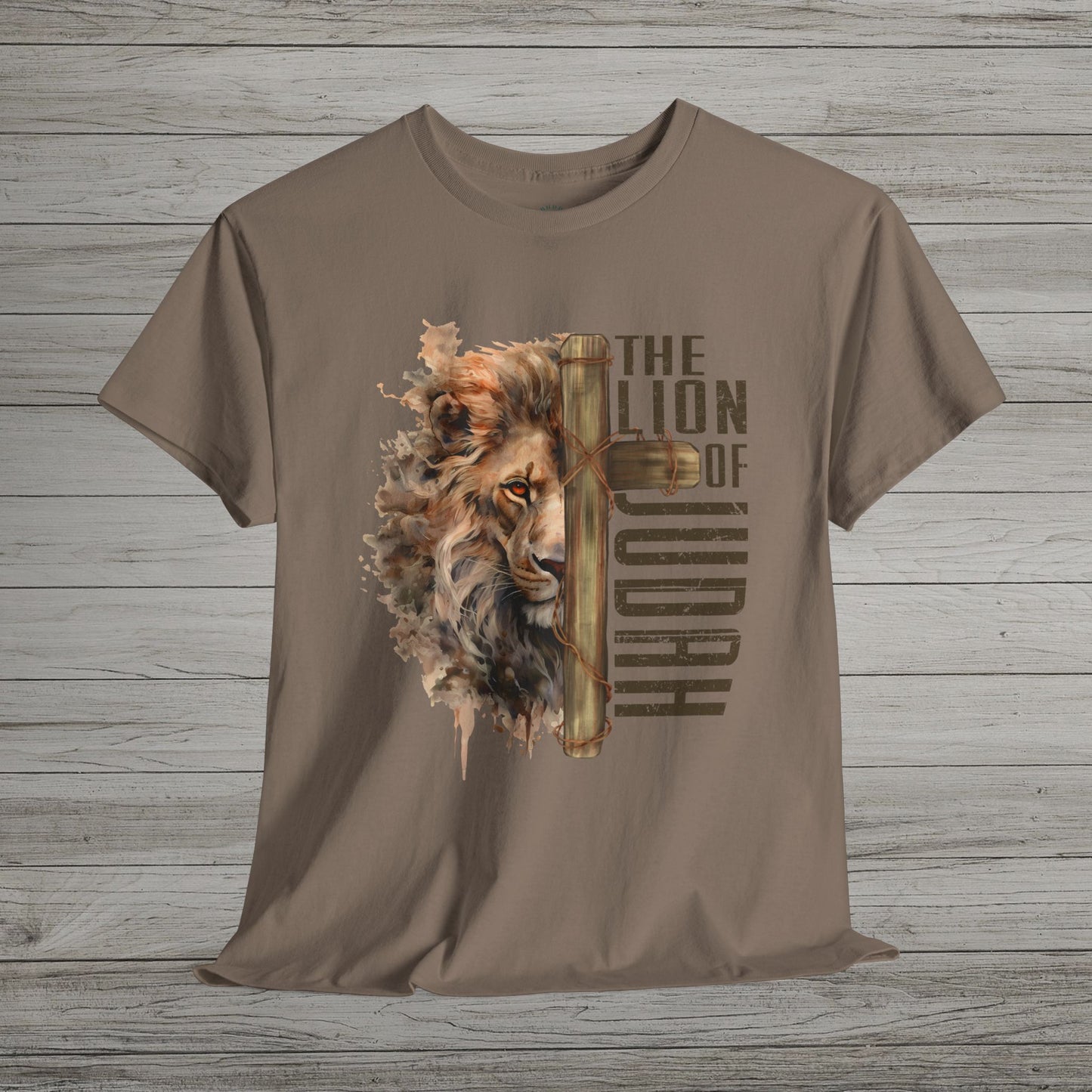 The Lion of Judah Heavy Cotton Tee