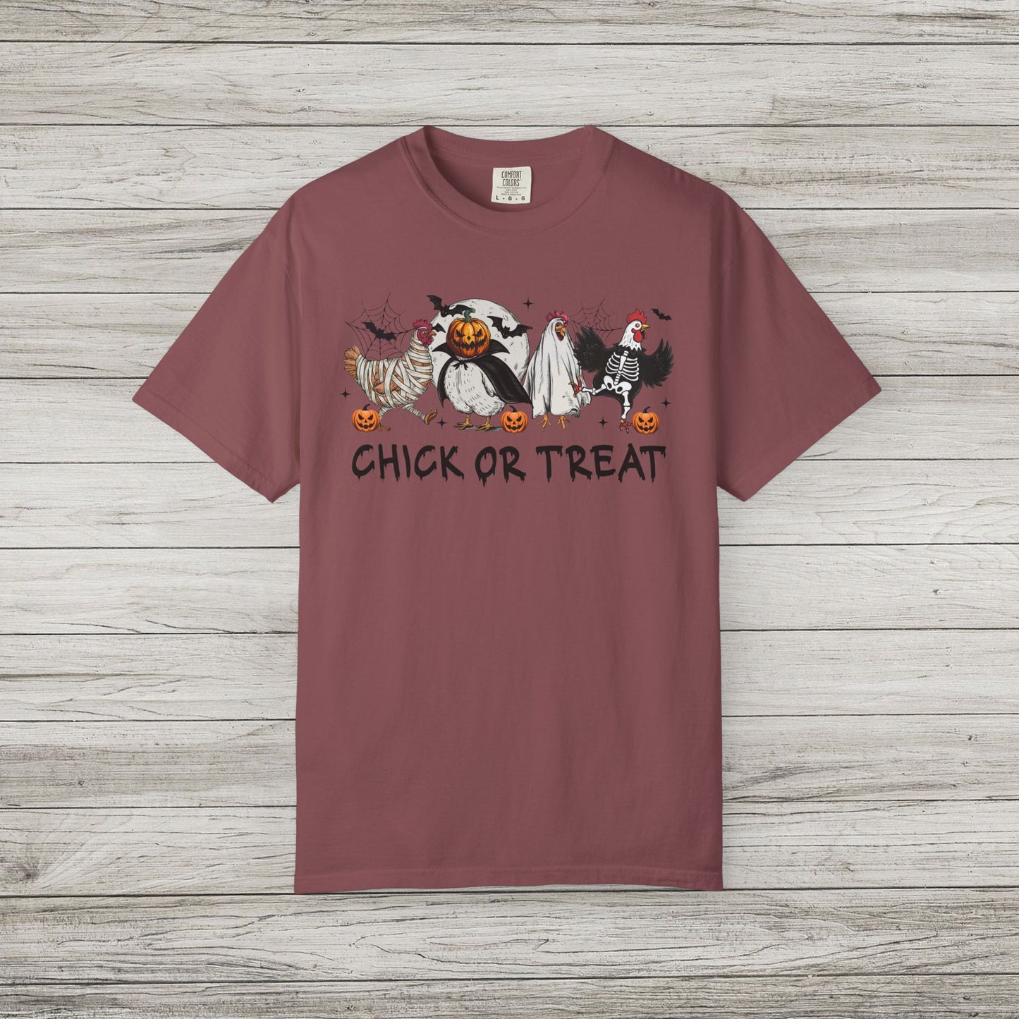 Chick or Treat Comfort Colors Tee