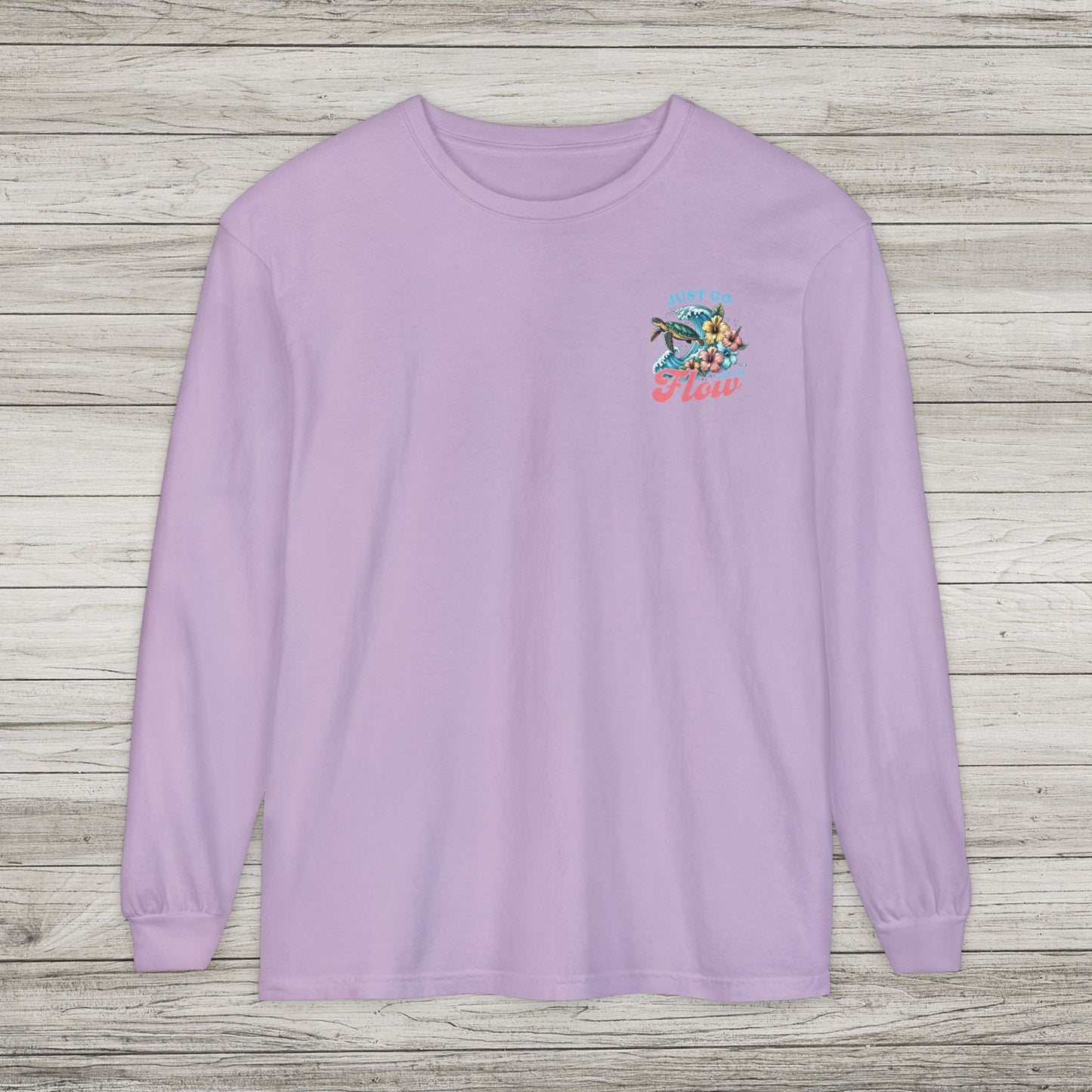 Just Go With the Flow Long Sleeve T-Shirt