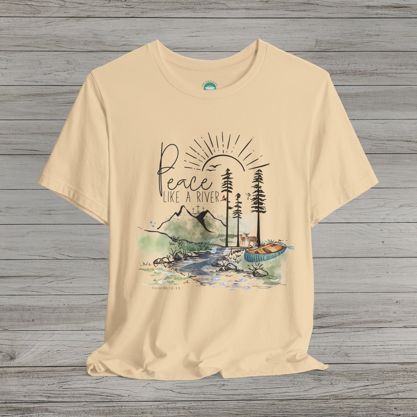 Peace Like a River Jersey Short Sleeve Tee
