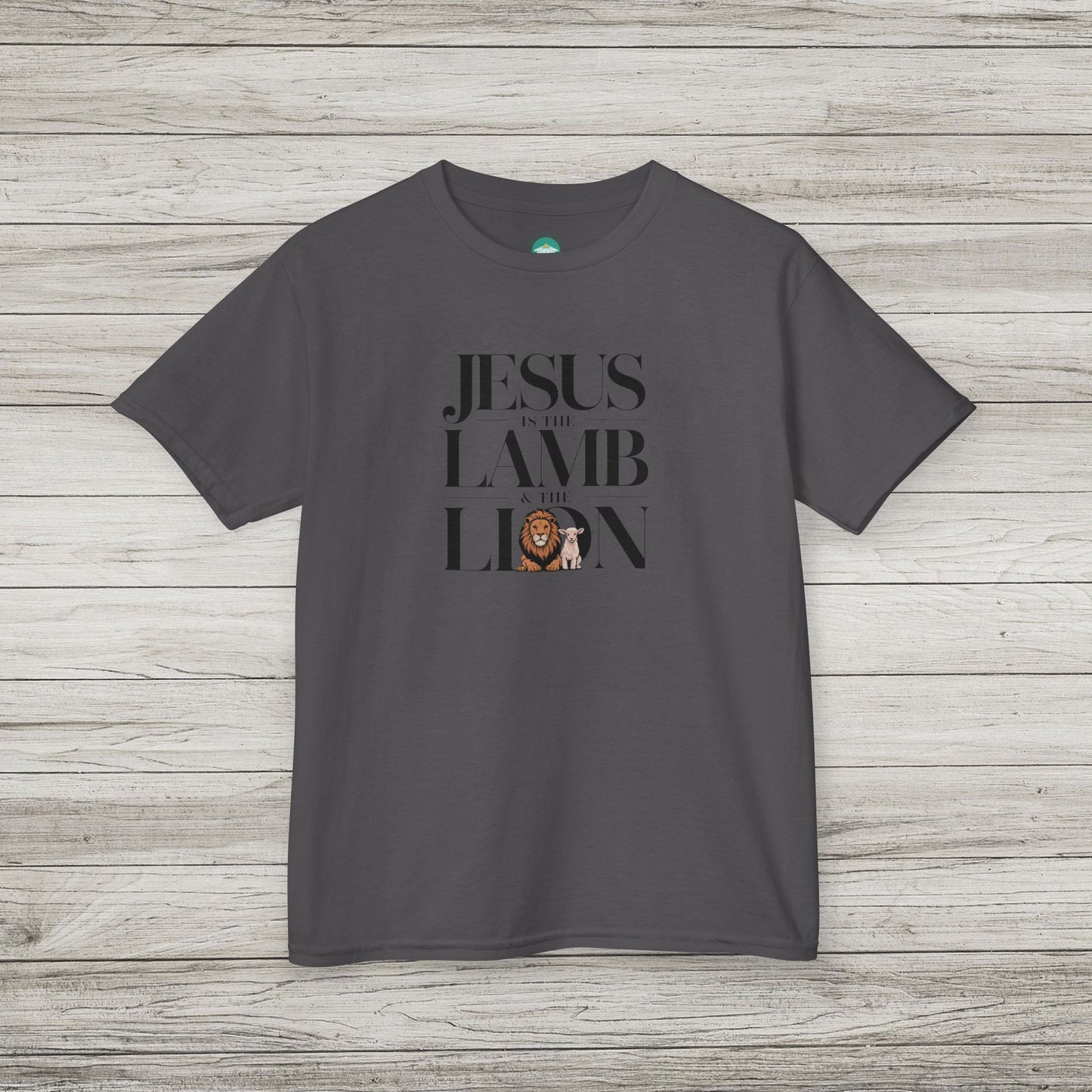 Jesus is the Lamb and the Lion Kids Heavy Cotton™ Tee