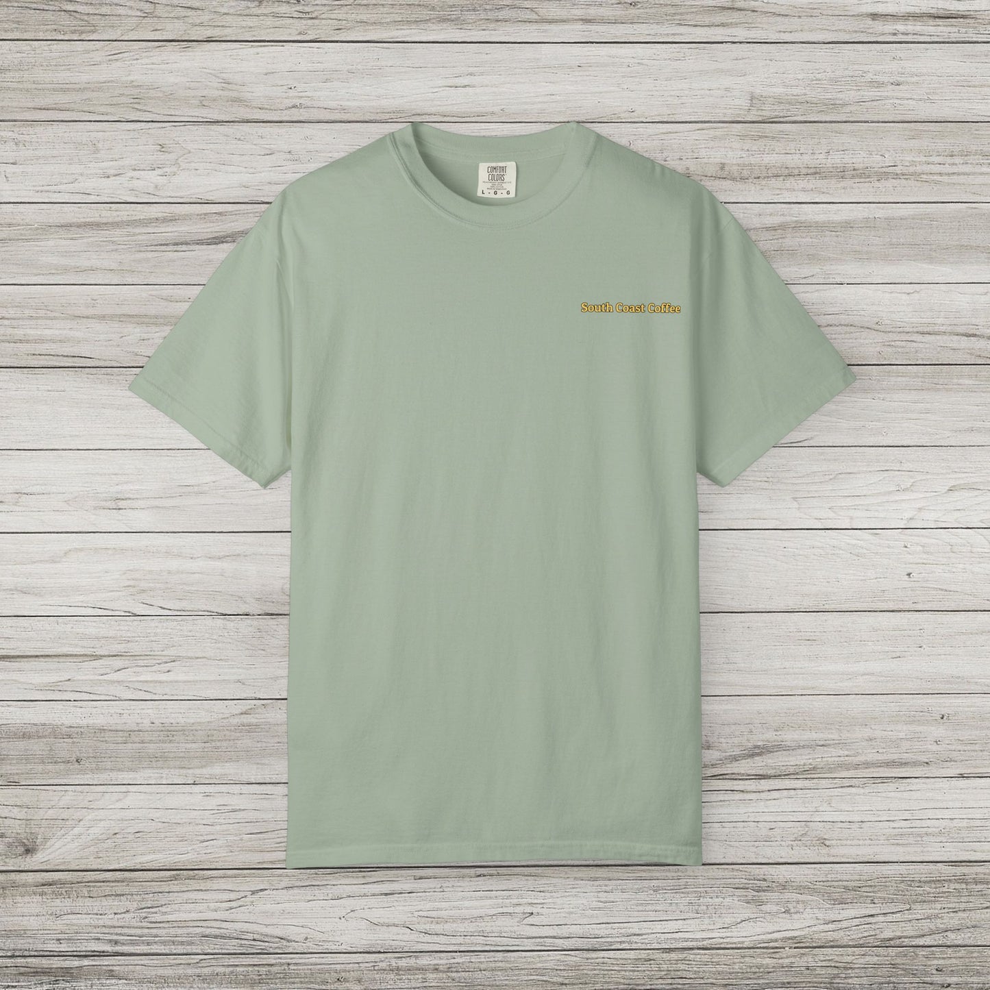 South Coast Coffee Comfort Colors Tee
