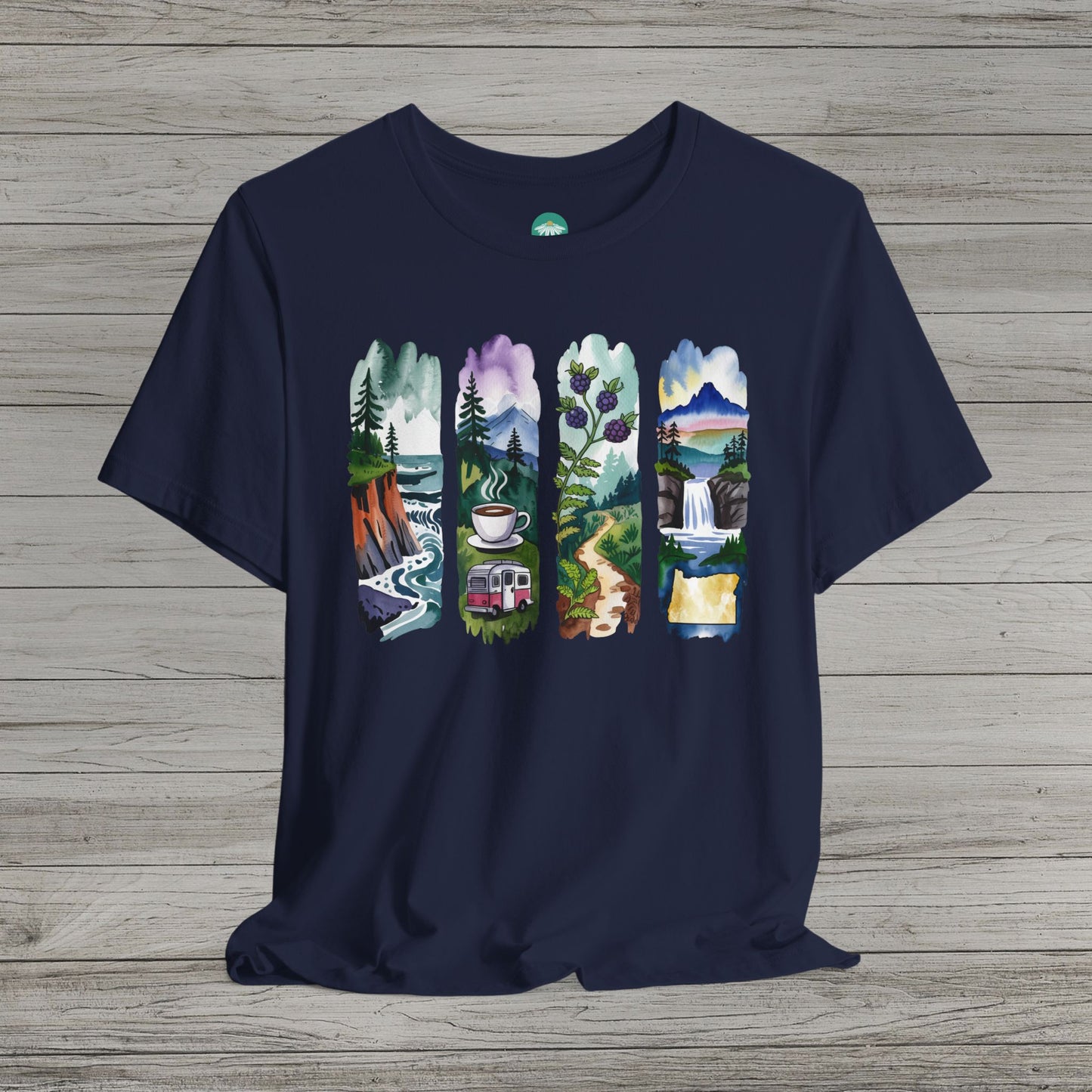 Explore Oregon Bella Canvas Short Sleeve Tee