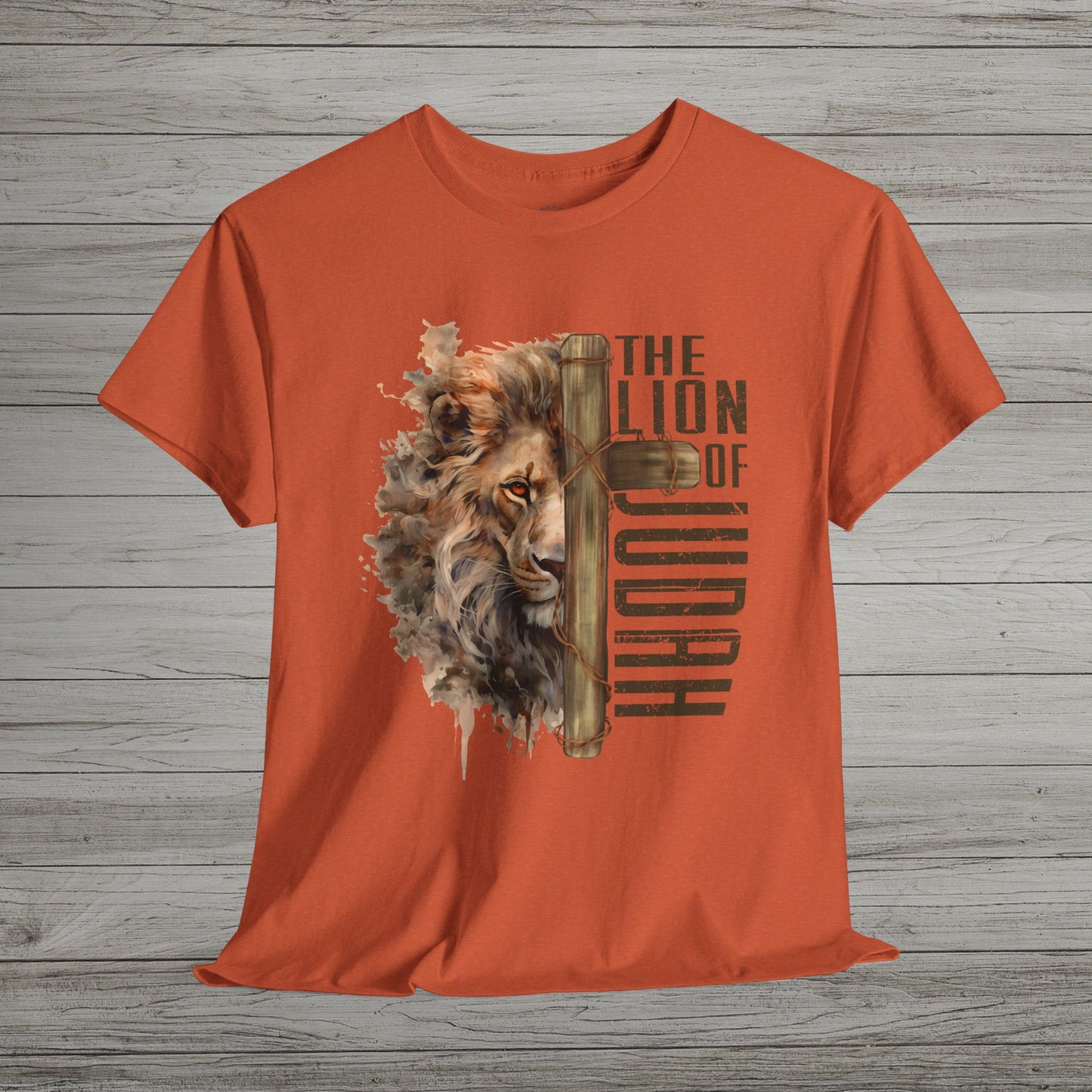 The Lion of Judah Heavy Cotton Tee