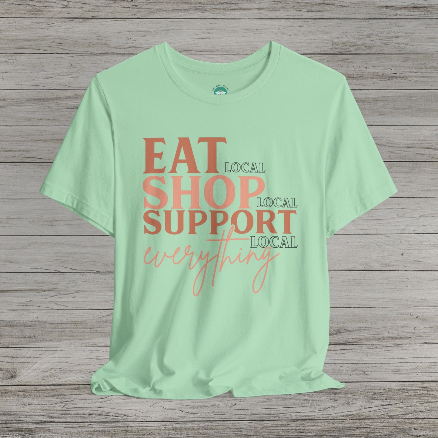 Support Local Jersey Short Sleeve Tee