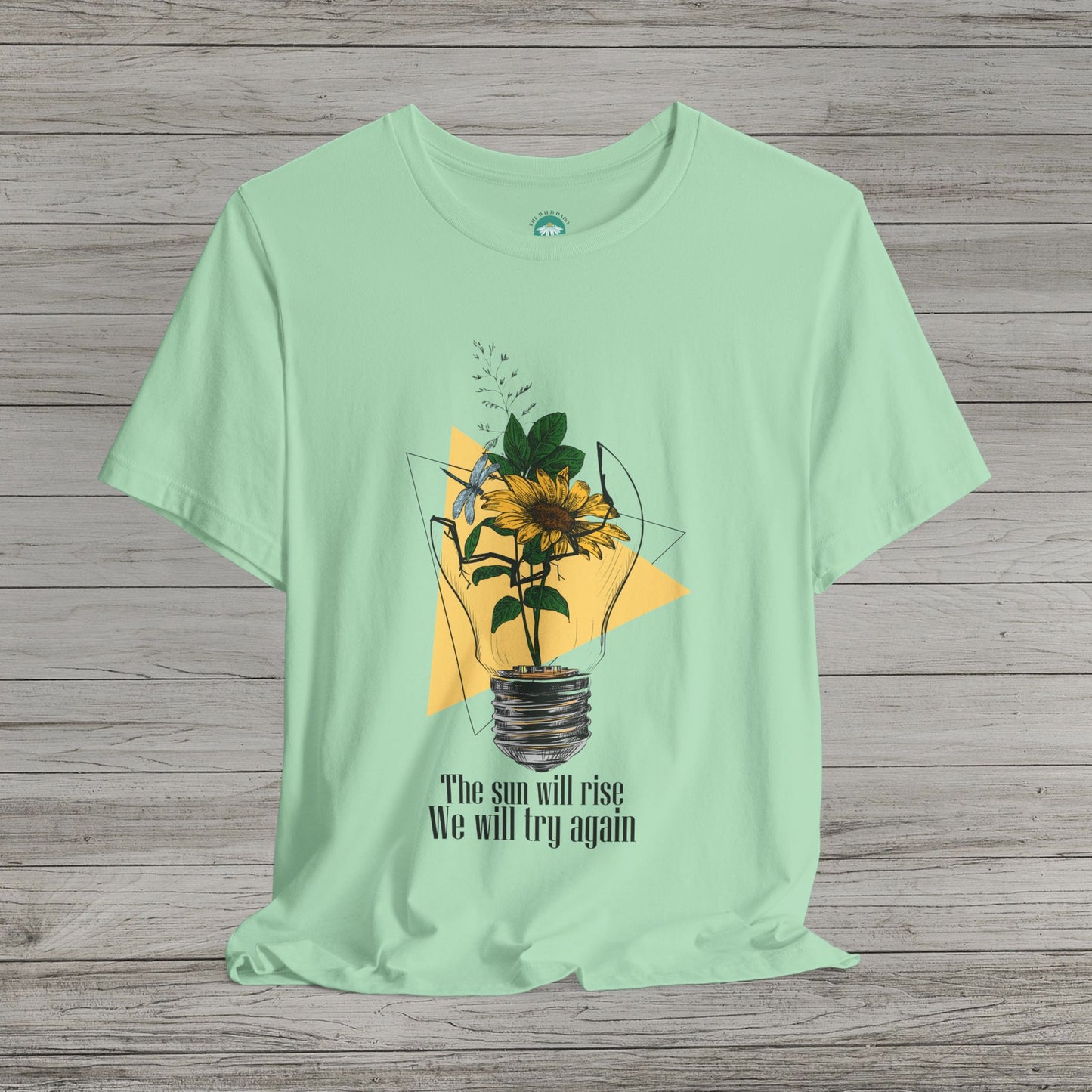 The Sun Will Rise Jersey Short Sleeve Tee