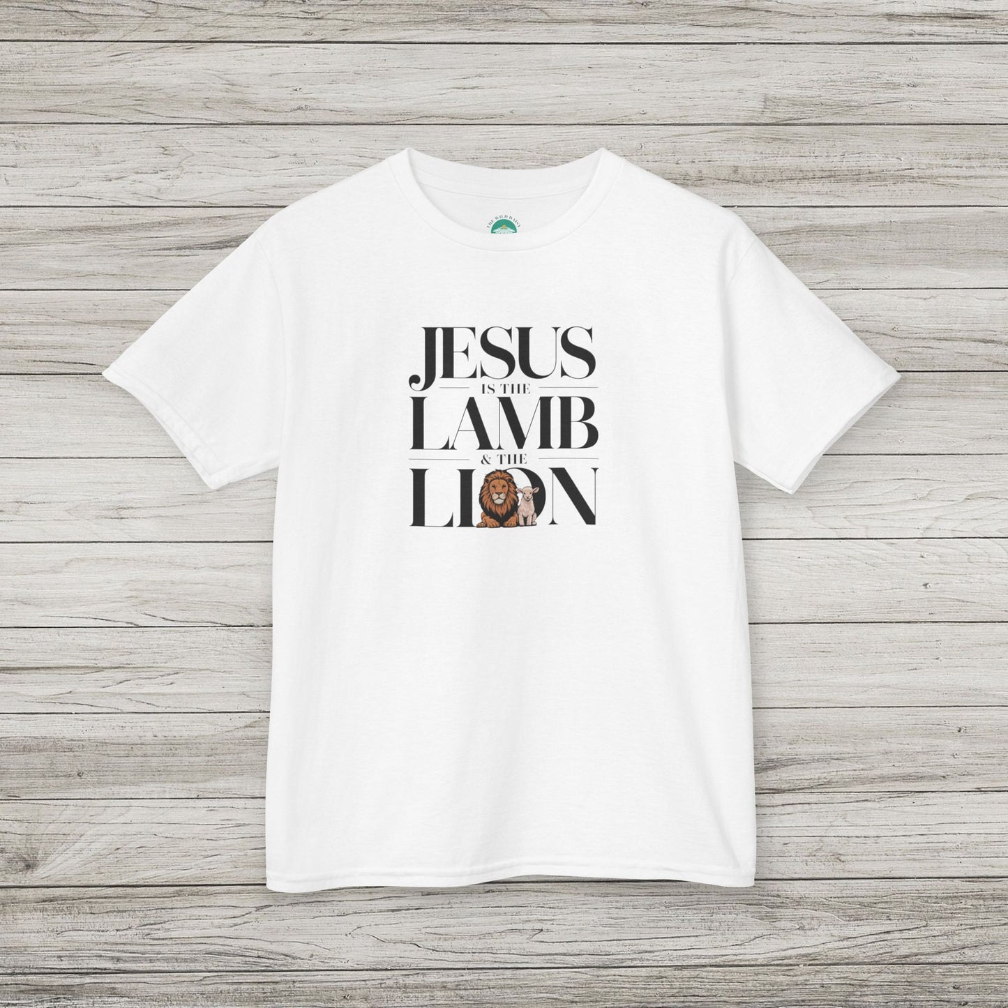 Jesus is the Lamb and the Lion Kids Heavy Cotton™ Tee