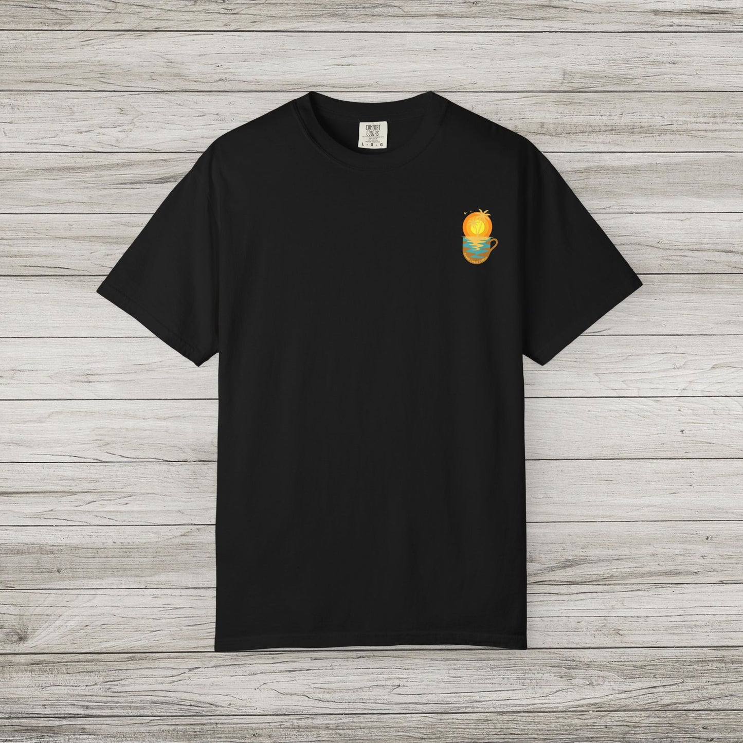 South Coast Coffee Comfort Colors Tee