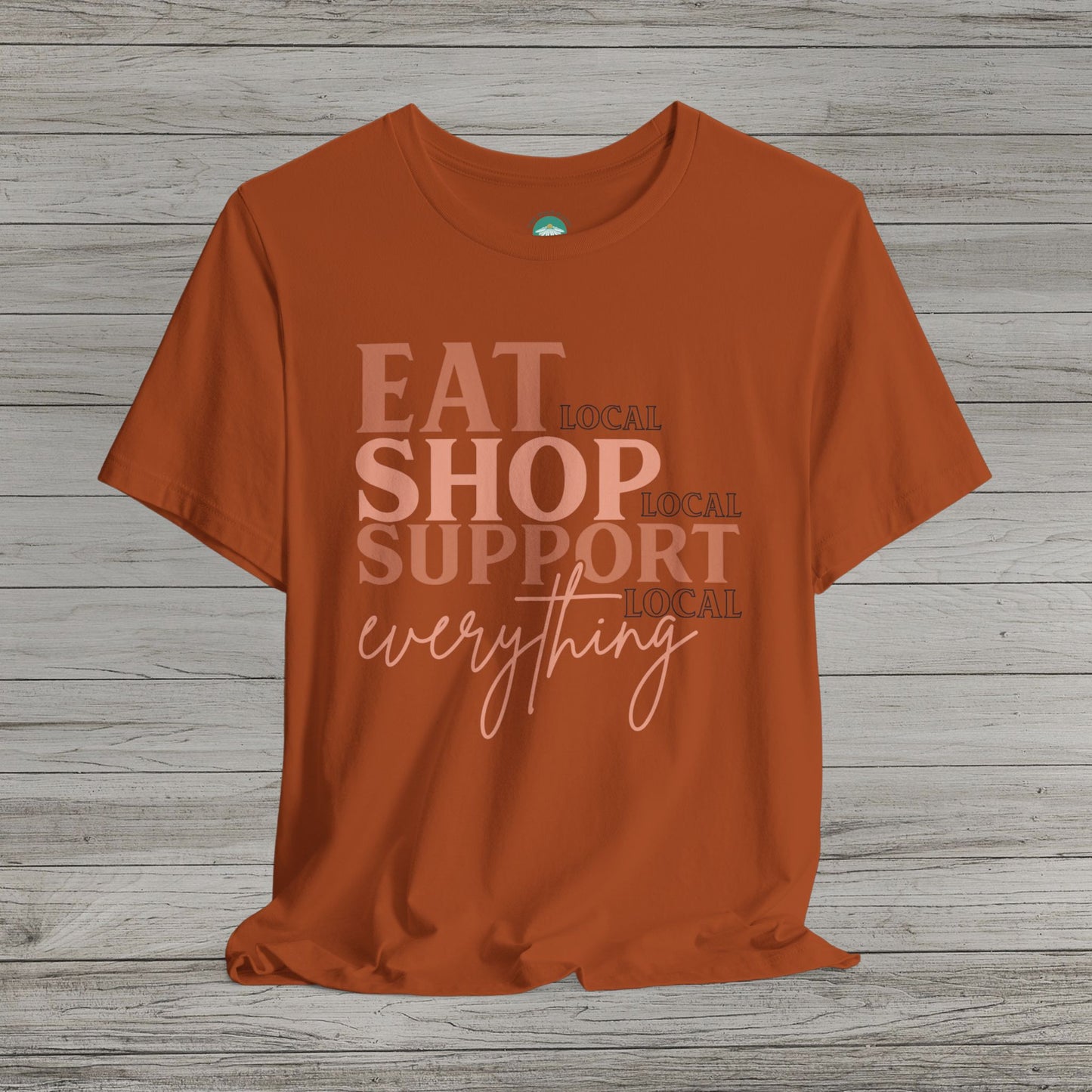 Support Local Jersey Short Sleeve Tee