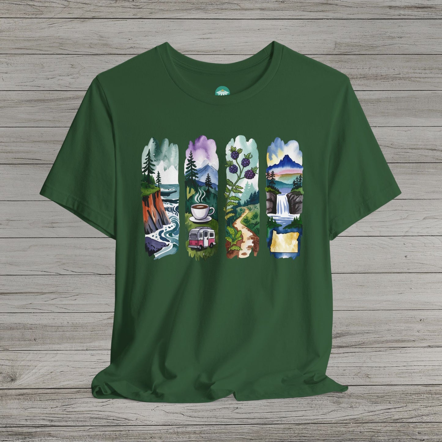 Explore Oregon Bella Canvas Short Sleeve Tee