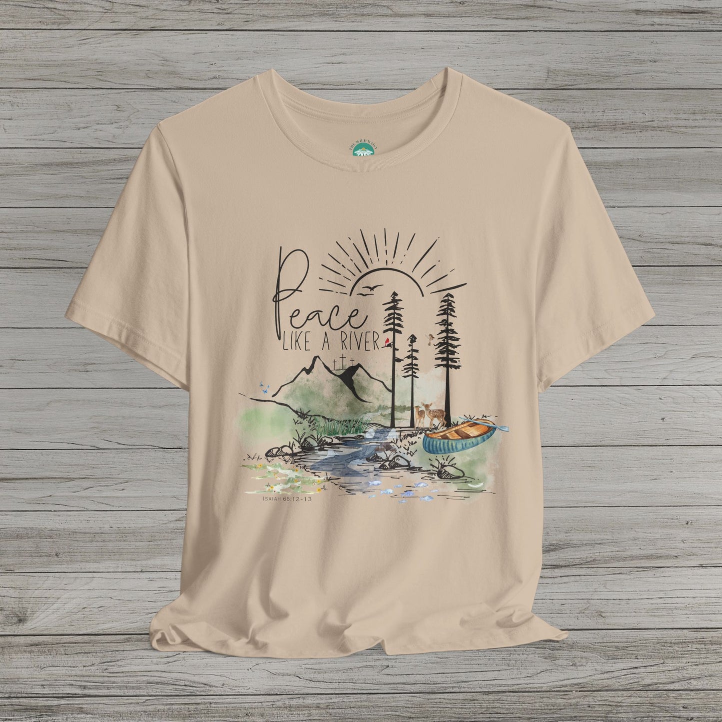 Peace Like a River Jersey Short Sleeve Tee