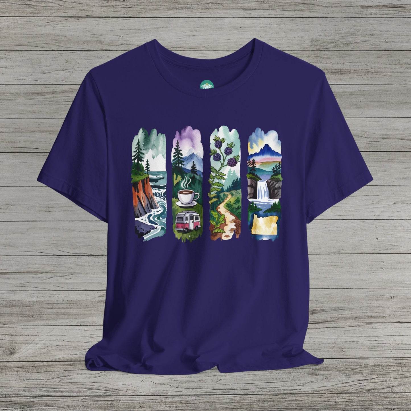 Explore Oregon Bella Canvas Short Sleeve Tee
