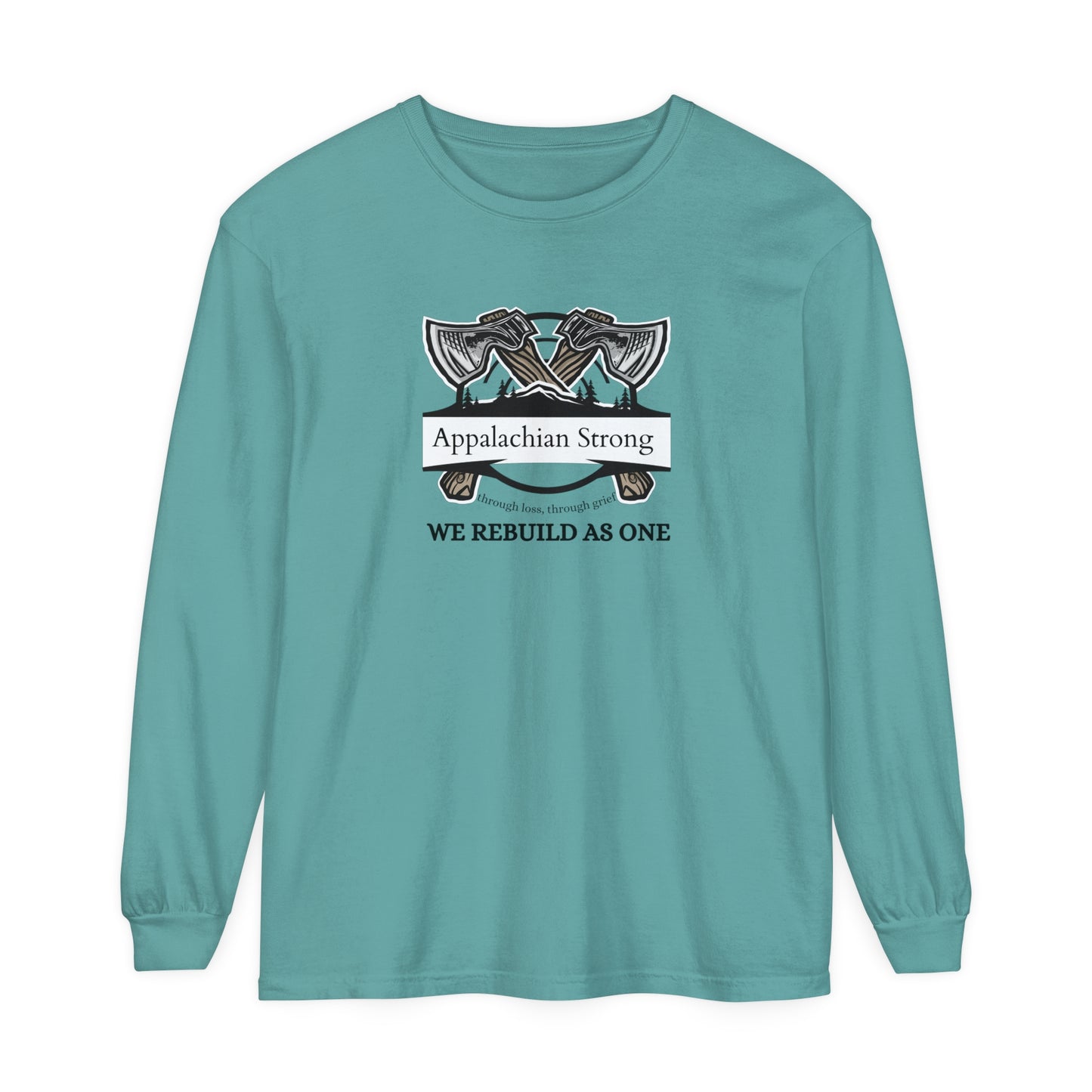Appalachian Strong Garment-dyed Long Sleeve T-Shirt