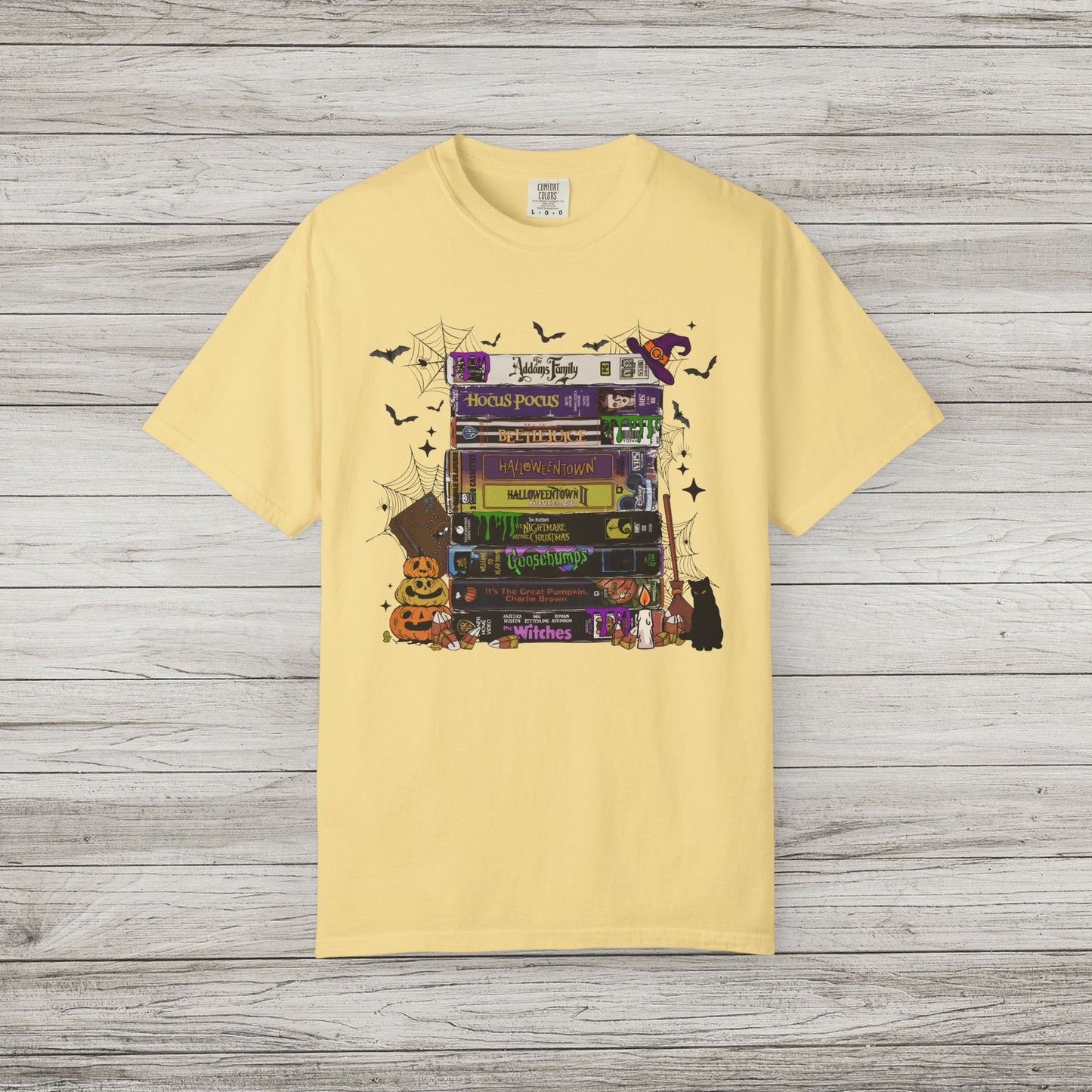 Halloween Movies Comfort Colors Tee