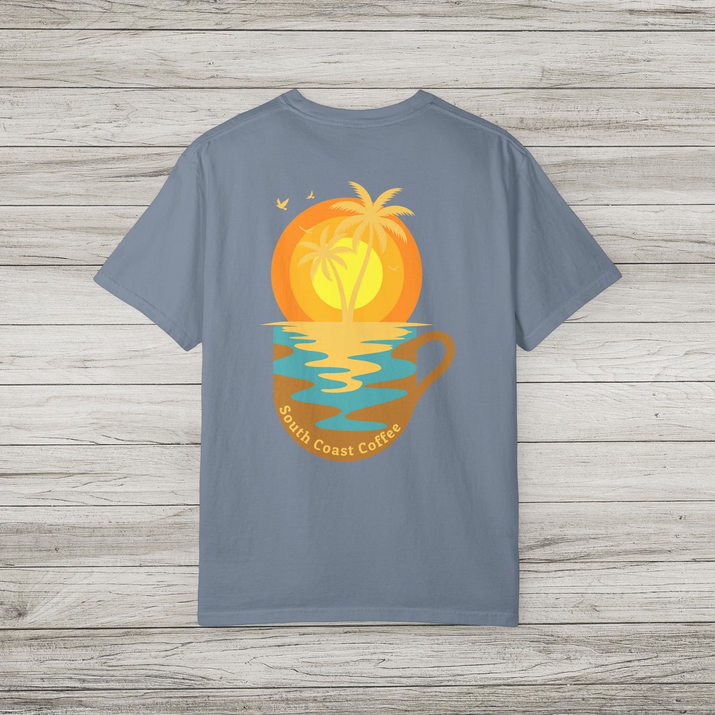 South Coast Coffee Comfort Colors Tee