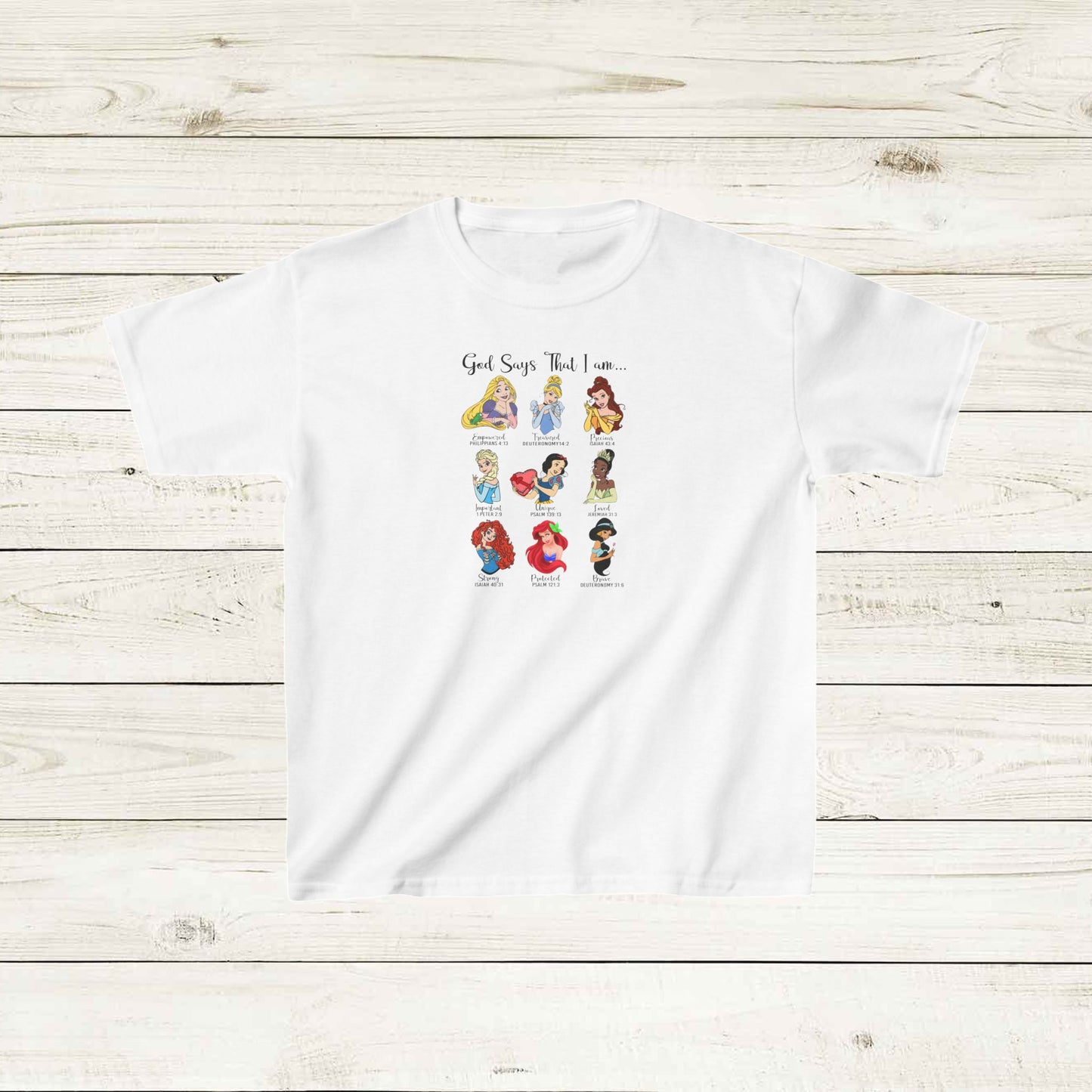 God Says Kids Heavy Cotton™ Tee