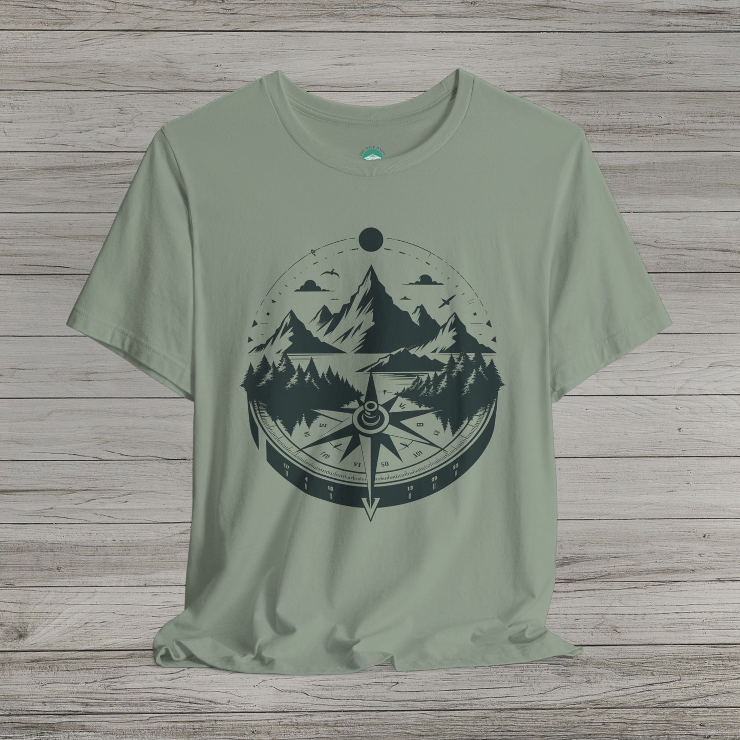 Mountain Compass Jersey Short Sleeve Tee