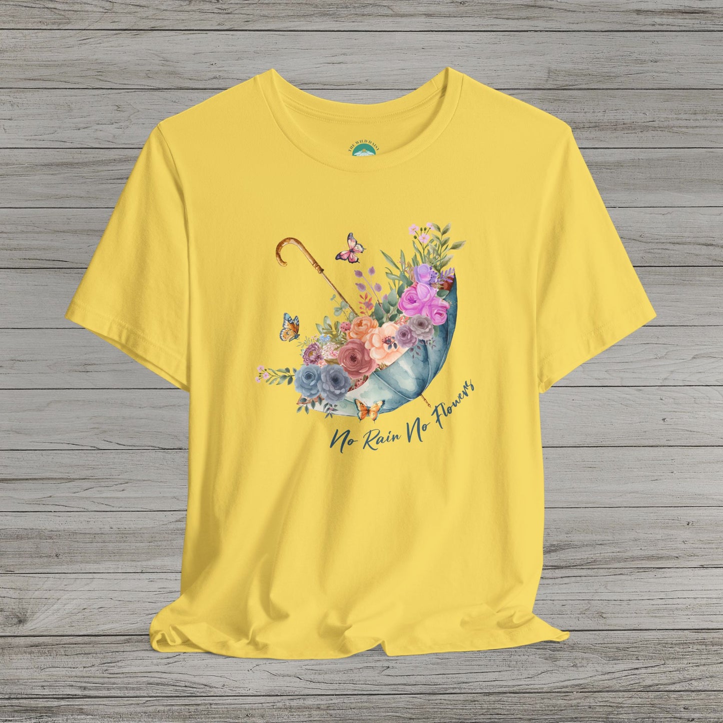 No Rain No Flowers Jersey Short Sleeve Tee