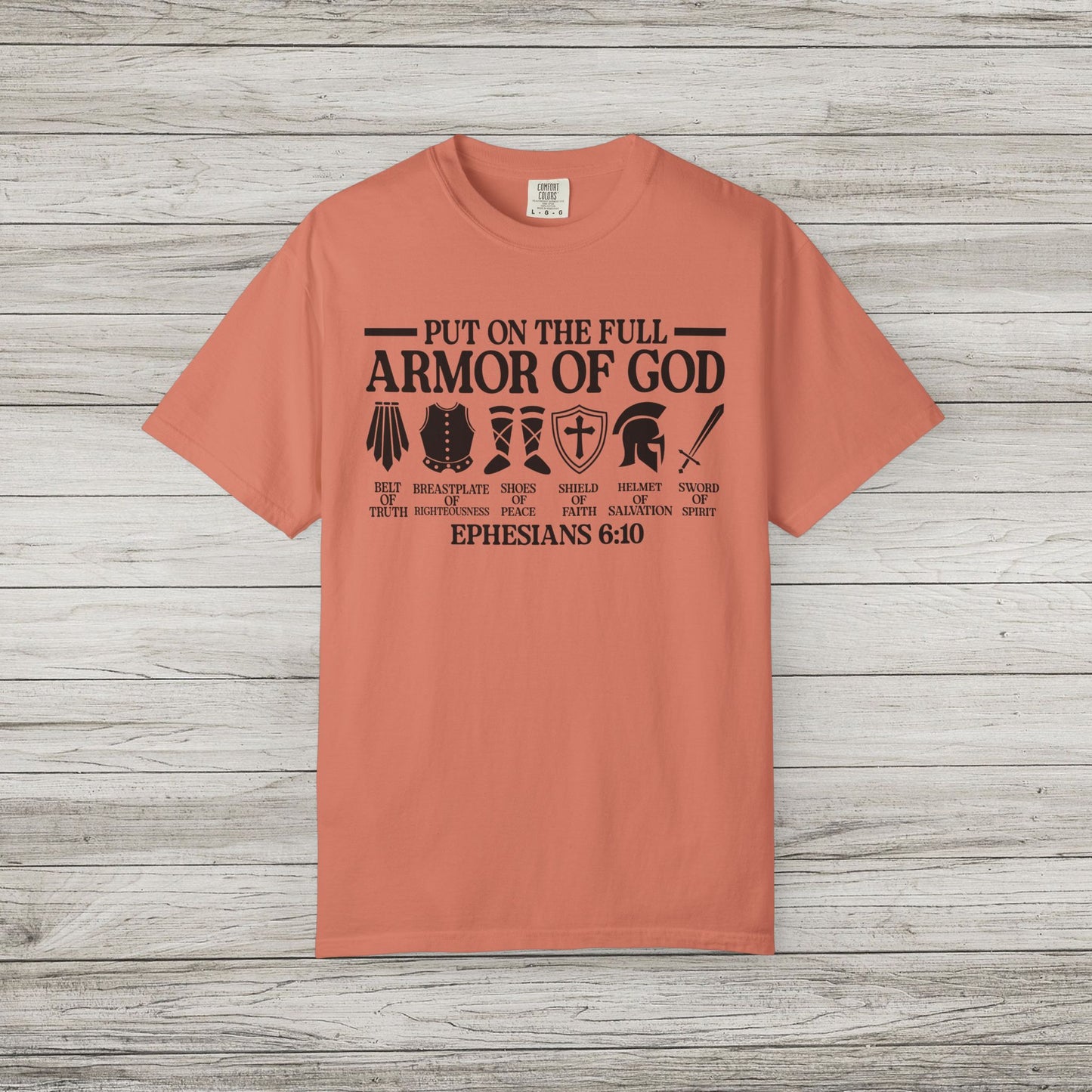 Armor of God Comfort Colors Tee
