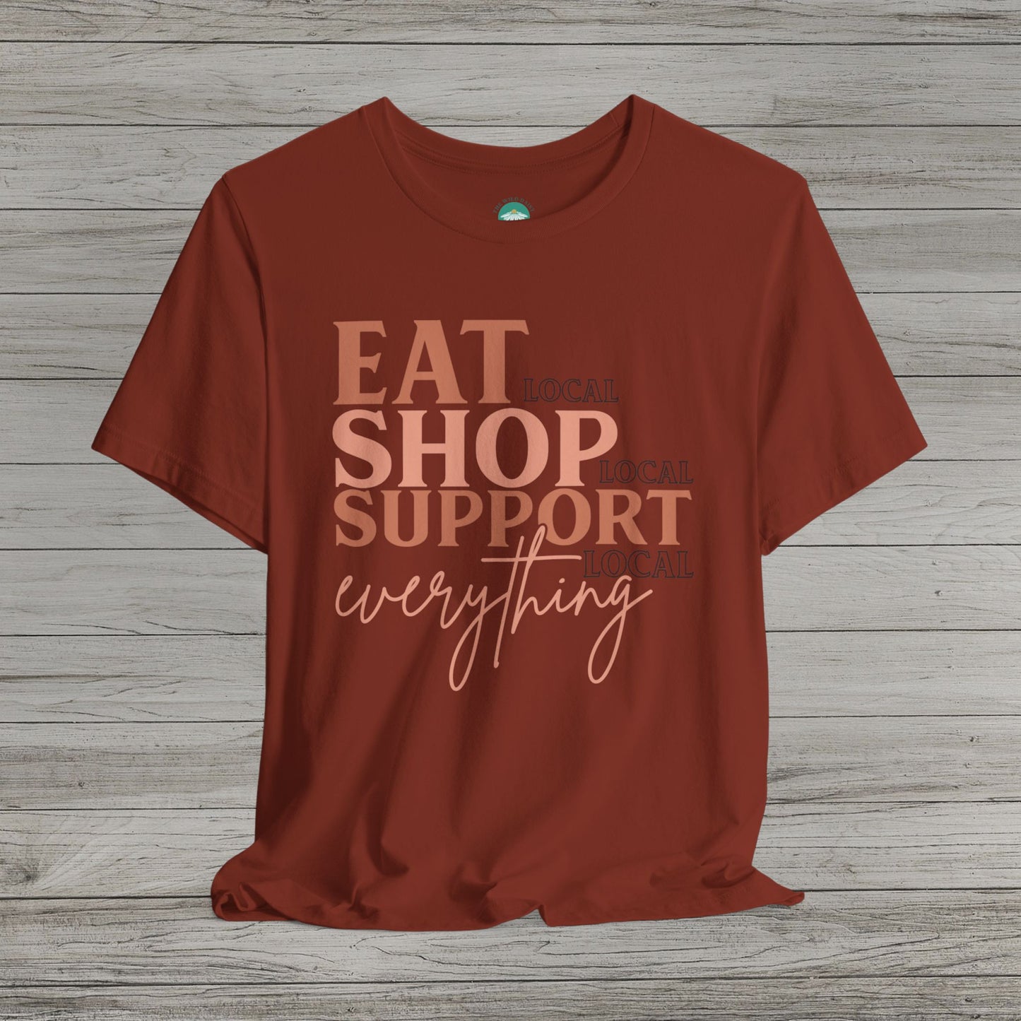 Support Local Jersey Short Sleeve Tee