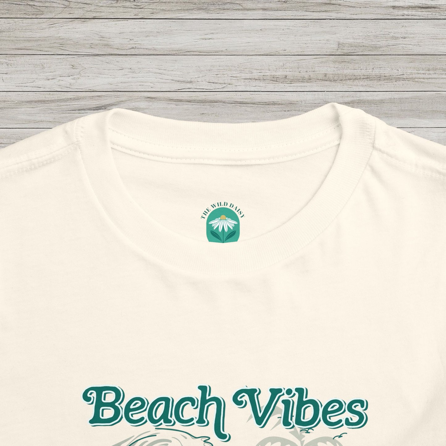 Beach Vibes Toddler Short Sleeve Tee