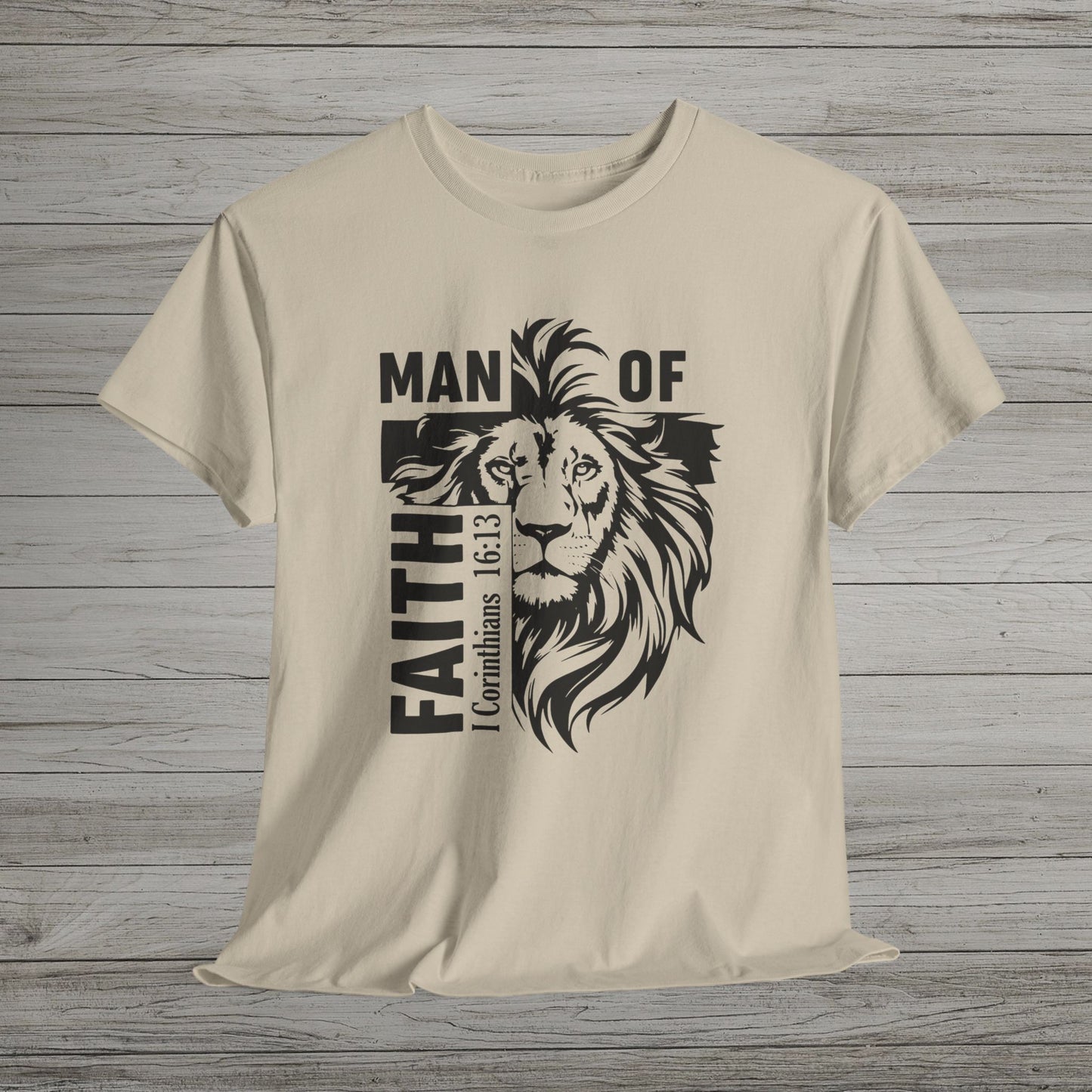 Man of Faith Heavy Cotton Tee