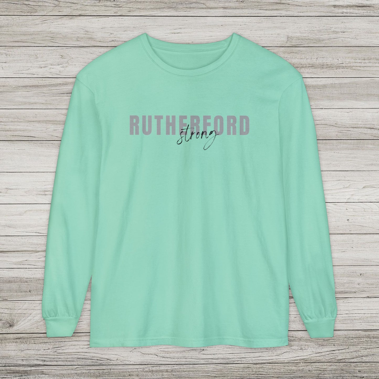 Rutherford Strong Garment-dyed Long Sleeve T-Shirt