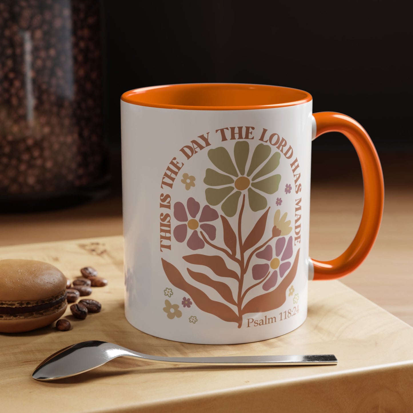 This is the Day the Lord Has Made Accent Coffee Mug (11, 15oz)