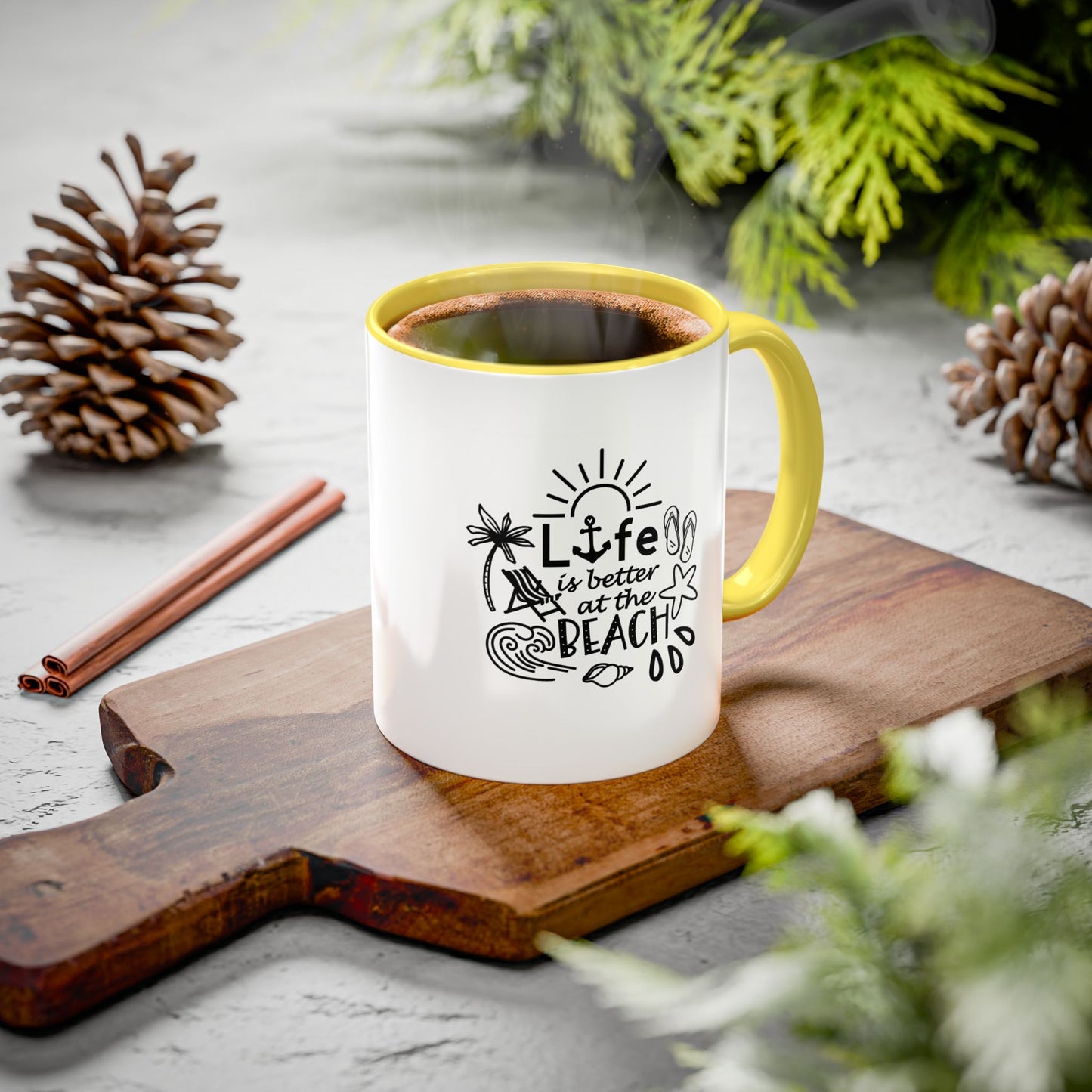 Life Is Better at the Beach Coffee Mug