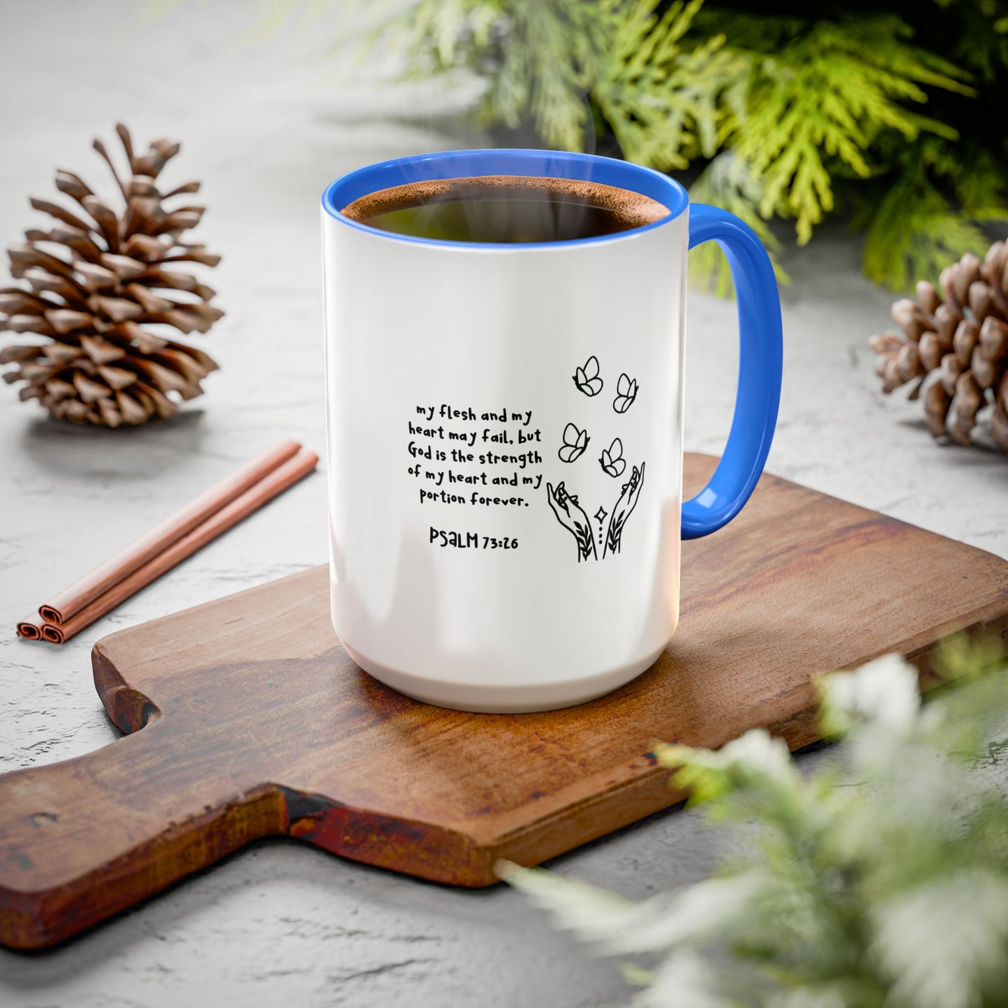 God Is My Portion Forever Coffee Mug