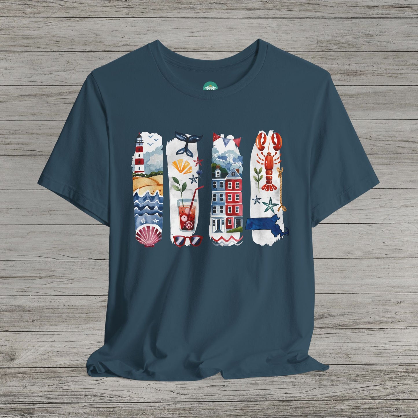 Explore Massachusetts Bella Canvas Tee