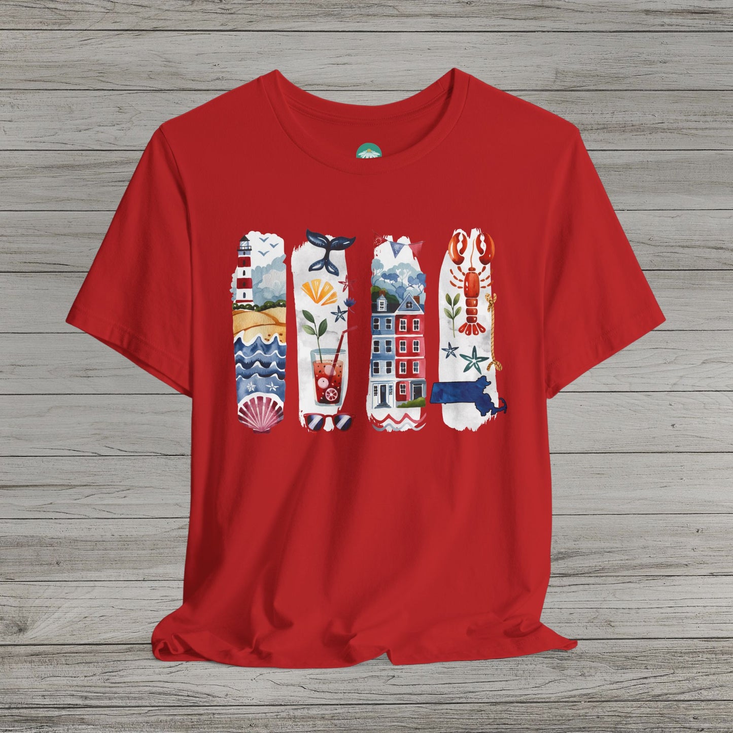 Explore Massachusetts Bella Canvas Tee
