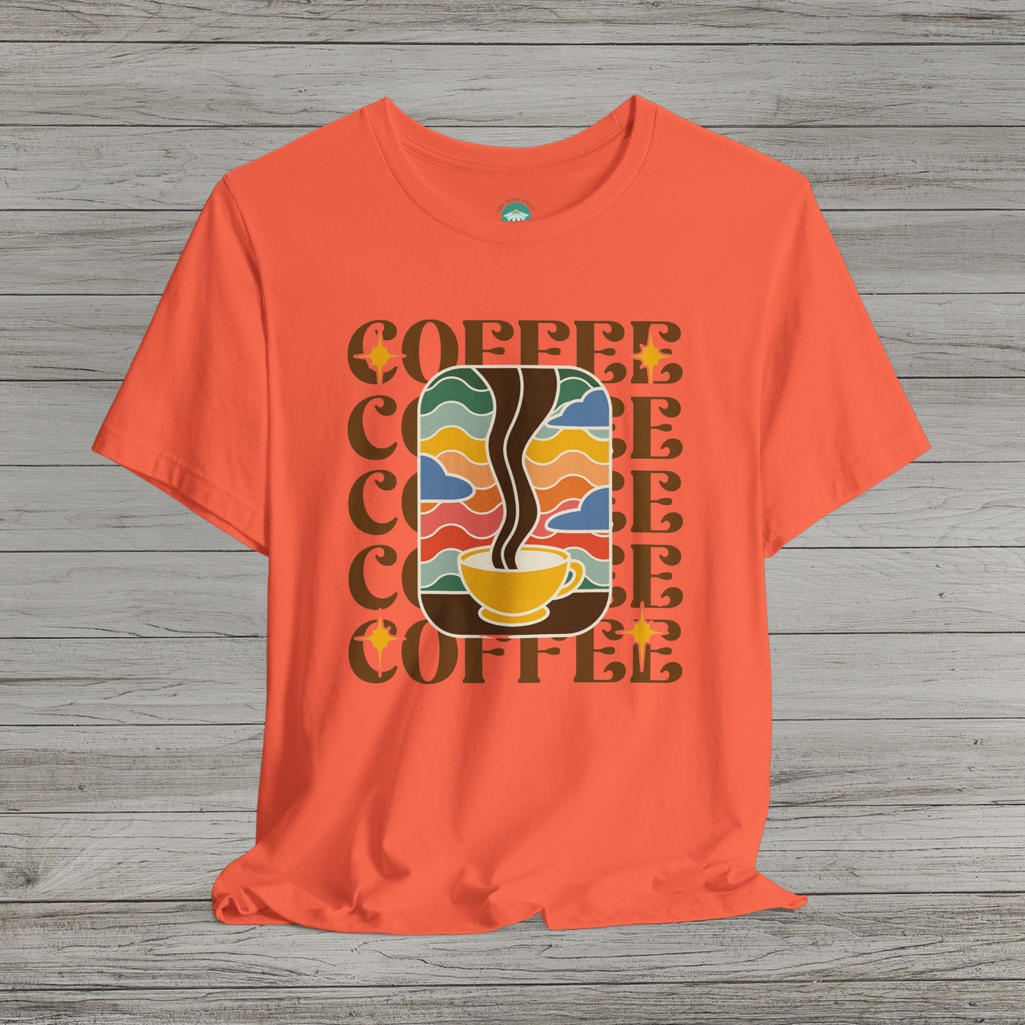 Coffee Jersey Short Sleeve Tee