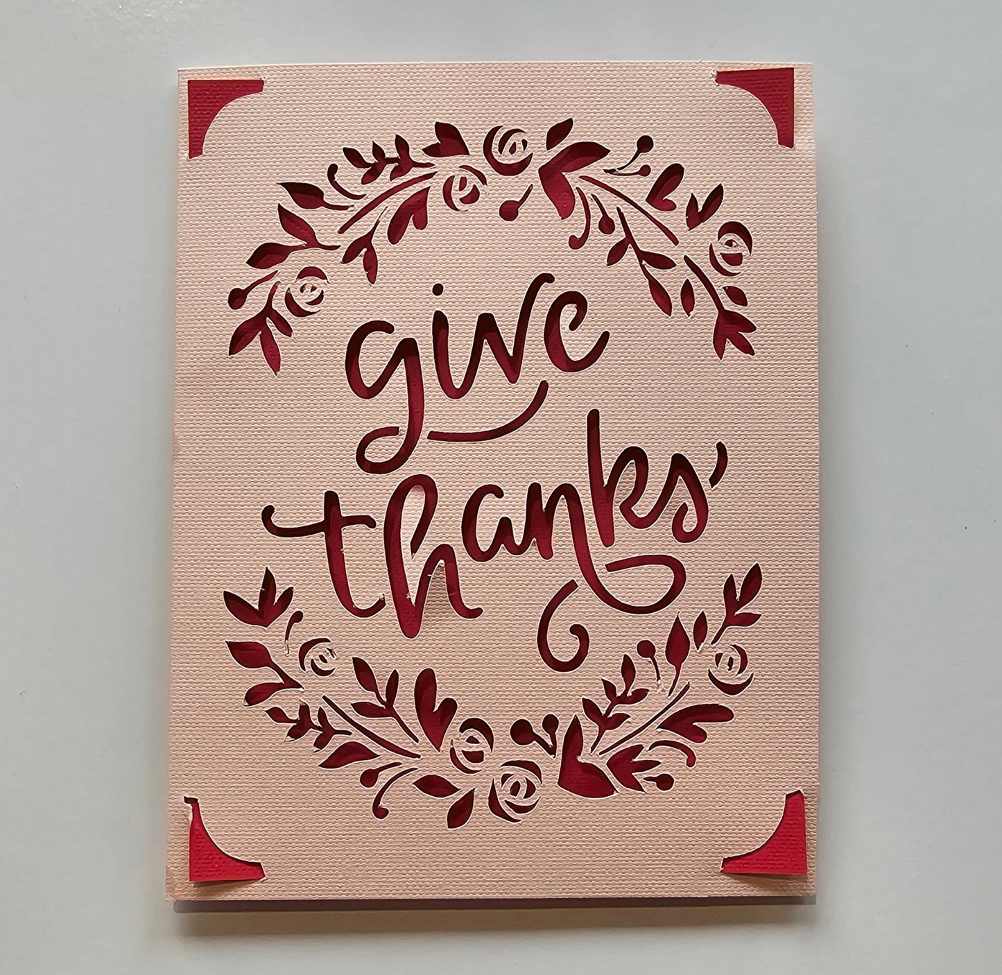 Give Thanks Greeting Card