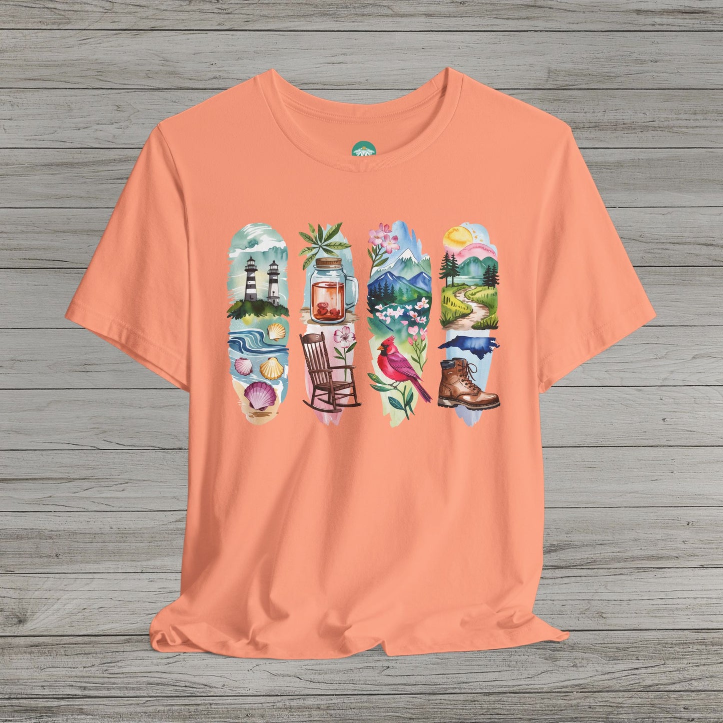 Explore North Carolina Bella Canvas Short Sleeve Tee