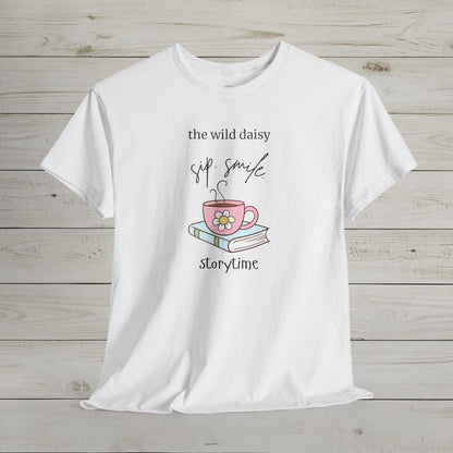 Sip Smile Storytime Heavy Cotton Tee