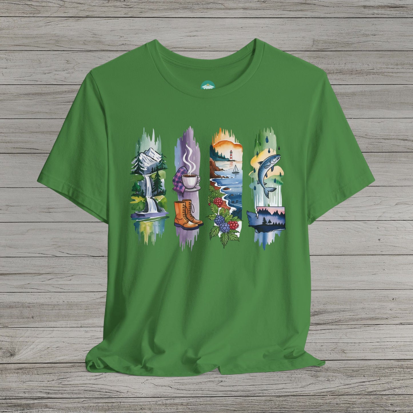 Explore Washington Bella Canvas Short Sleeve Tee