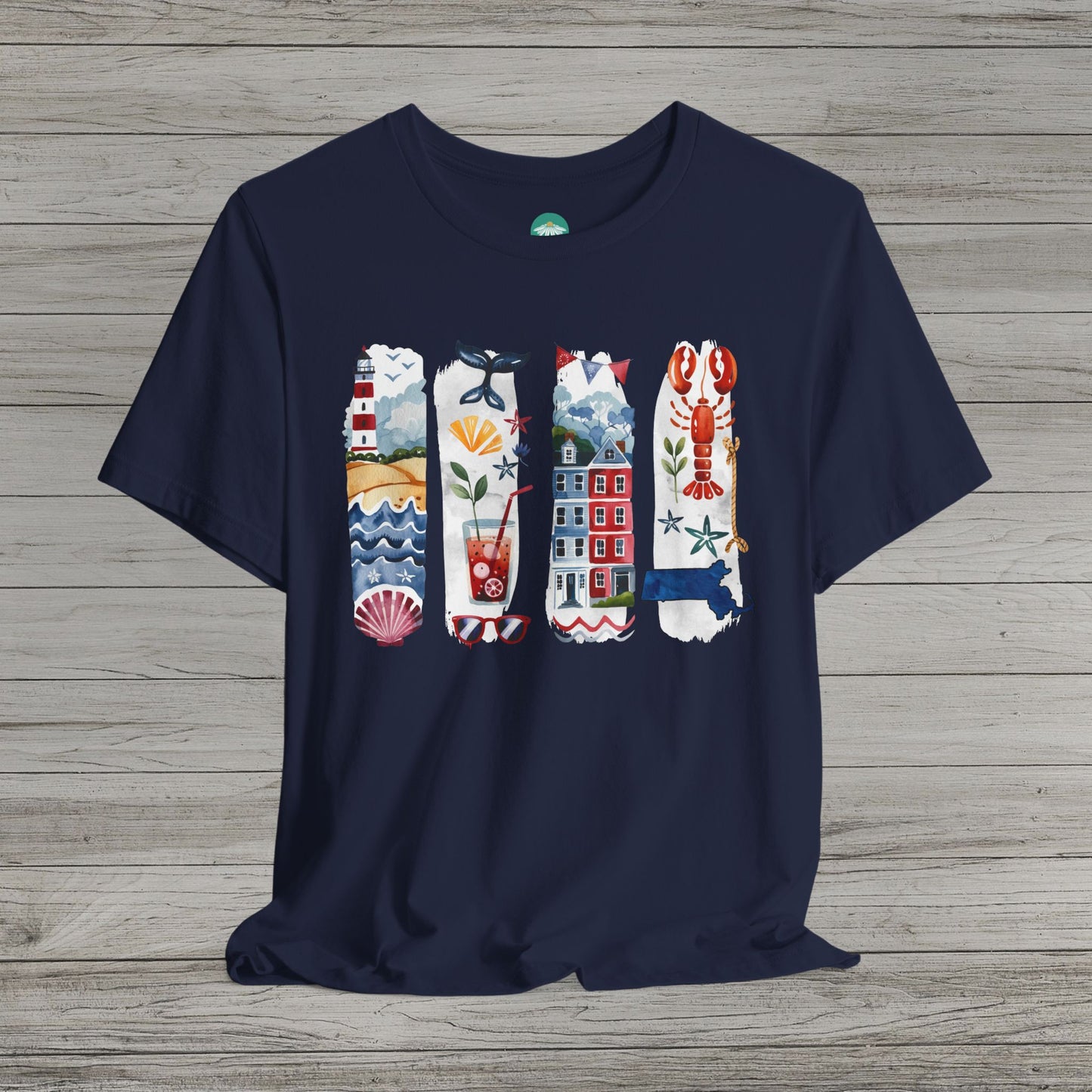 Explore Massachusetts Bella Canvas Tee