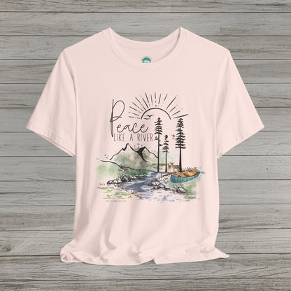 Peace Like a River Jersey Short Sleeve Tee