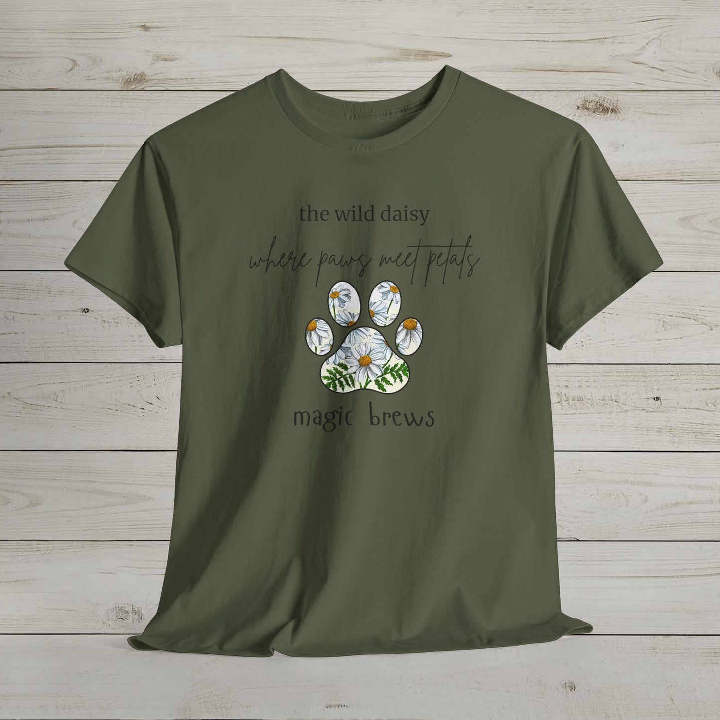 Paws and Petals Heavy Cotton Tee