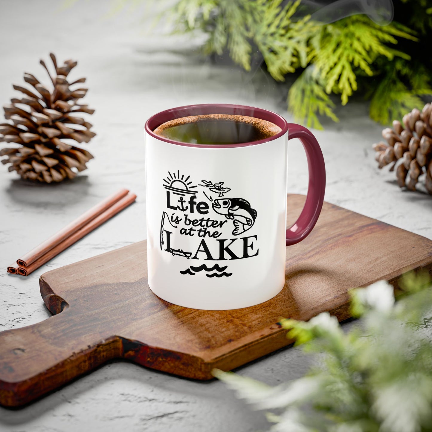 Life Is Better at the Lake Coffee Mug