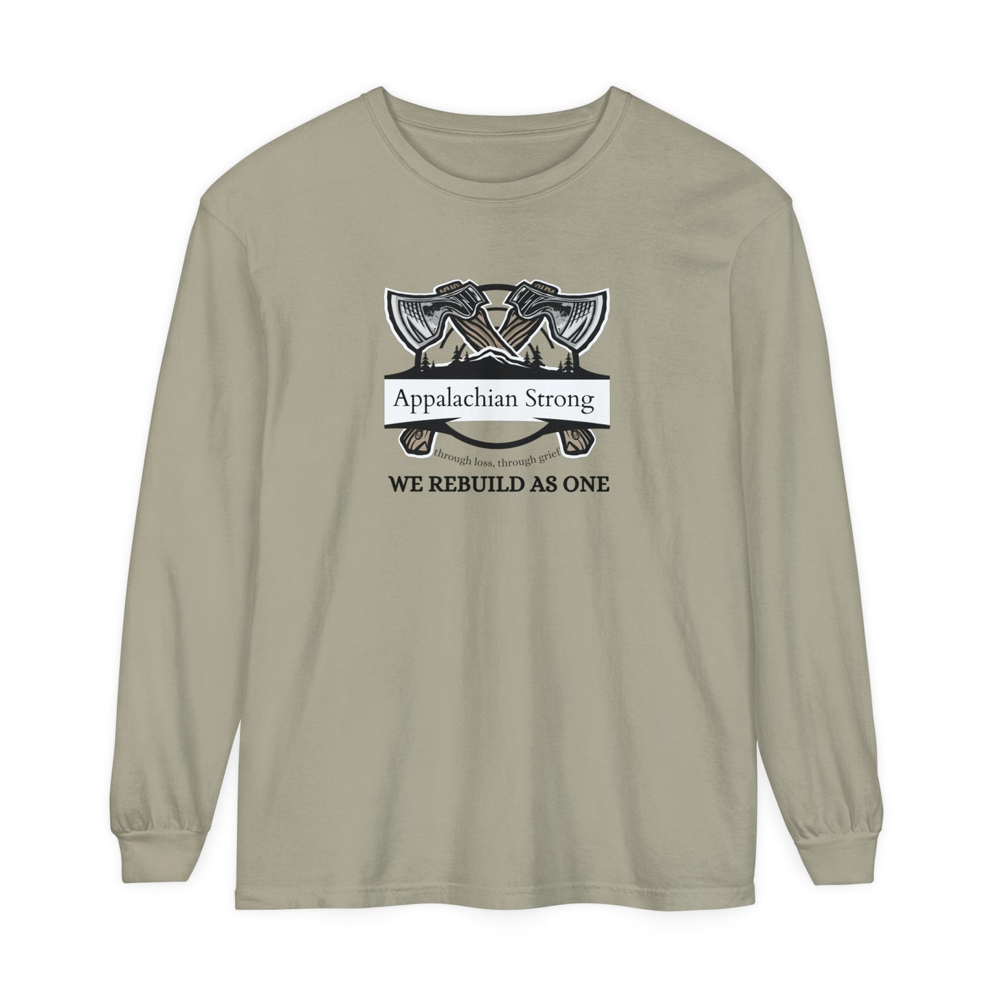 Appalachian Strong Garment-dyed Long Sleeve T-Shirt