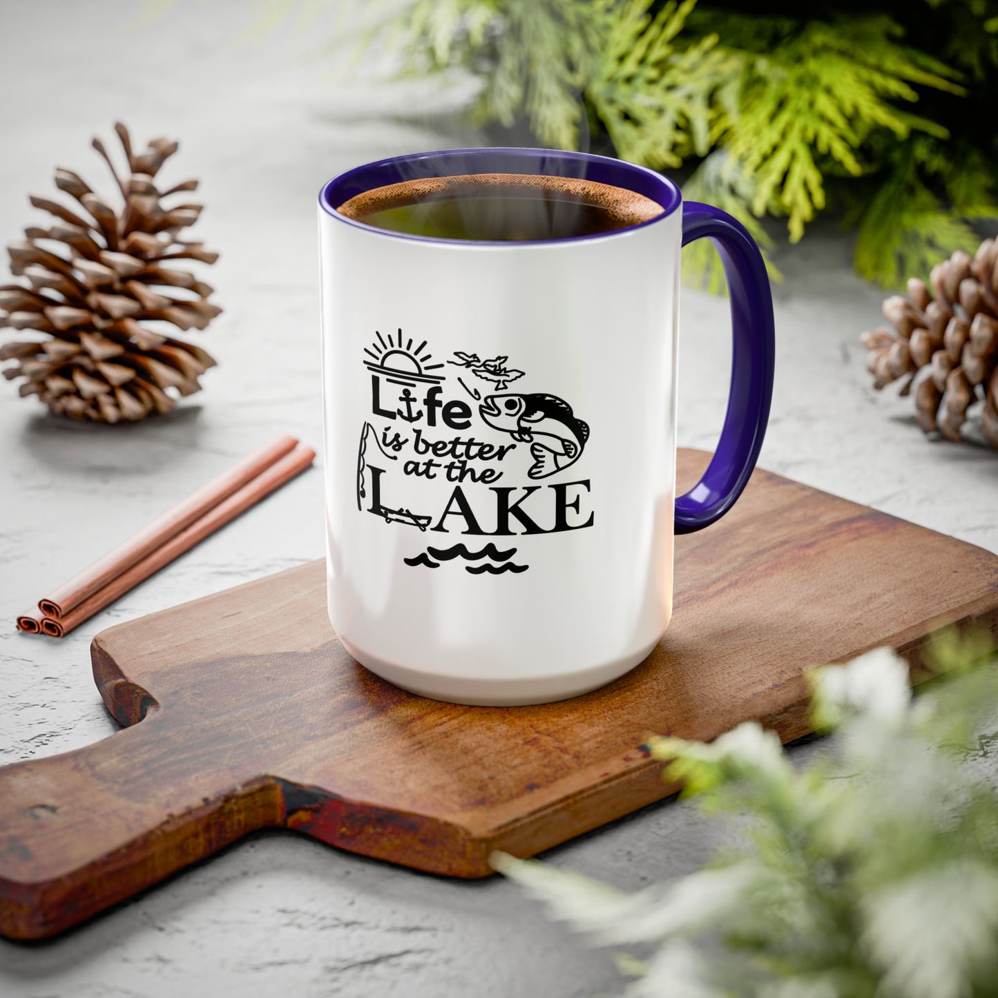 Life Is Better at the Lake Coffee Mug
