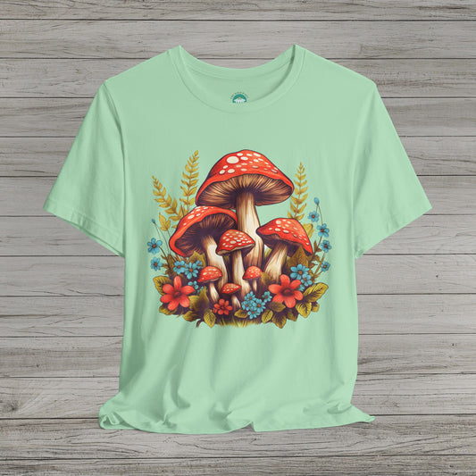 Mushroom Jersey Short Sleeve Tee